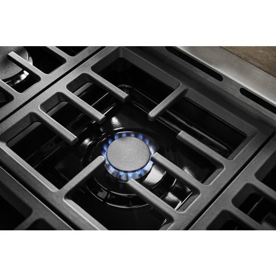 Model: KFGC558JPA | KitchenAid KitchenAid® 48'' Smart Commercial-Style Gas Range with Griddle