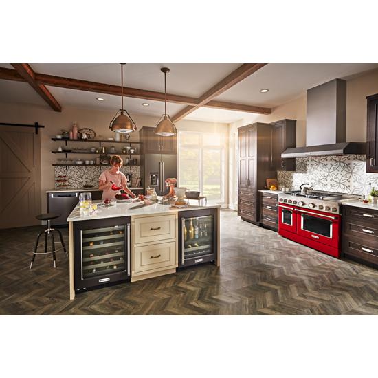 Model: KFGC558JPA | KitchenAid KitchenAid® 48'' Smart Commercial-Style Gas Range with Griddle