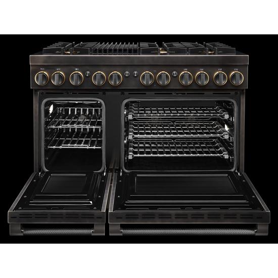 JennAir TANKMAN50 Smoke & Brass By JennAir® 48" DualFuel