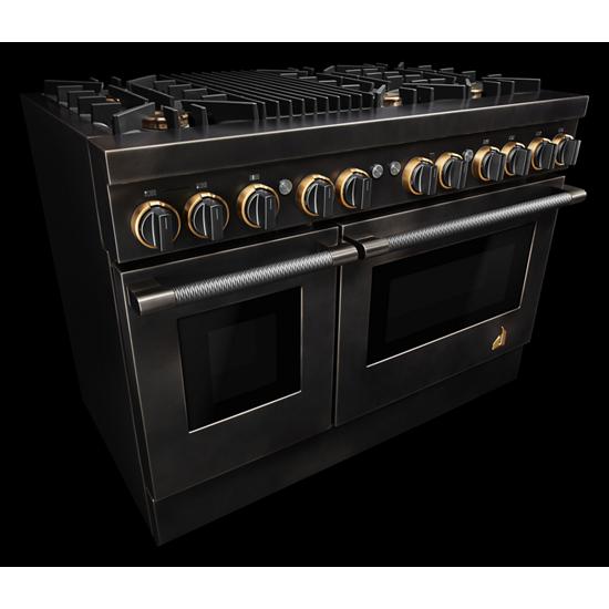 JennAir TANKMAN50 Smoke & Brass By JennAir® 48" DualFuel