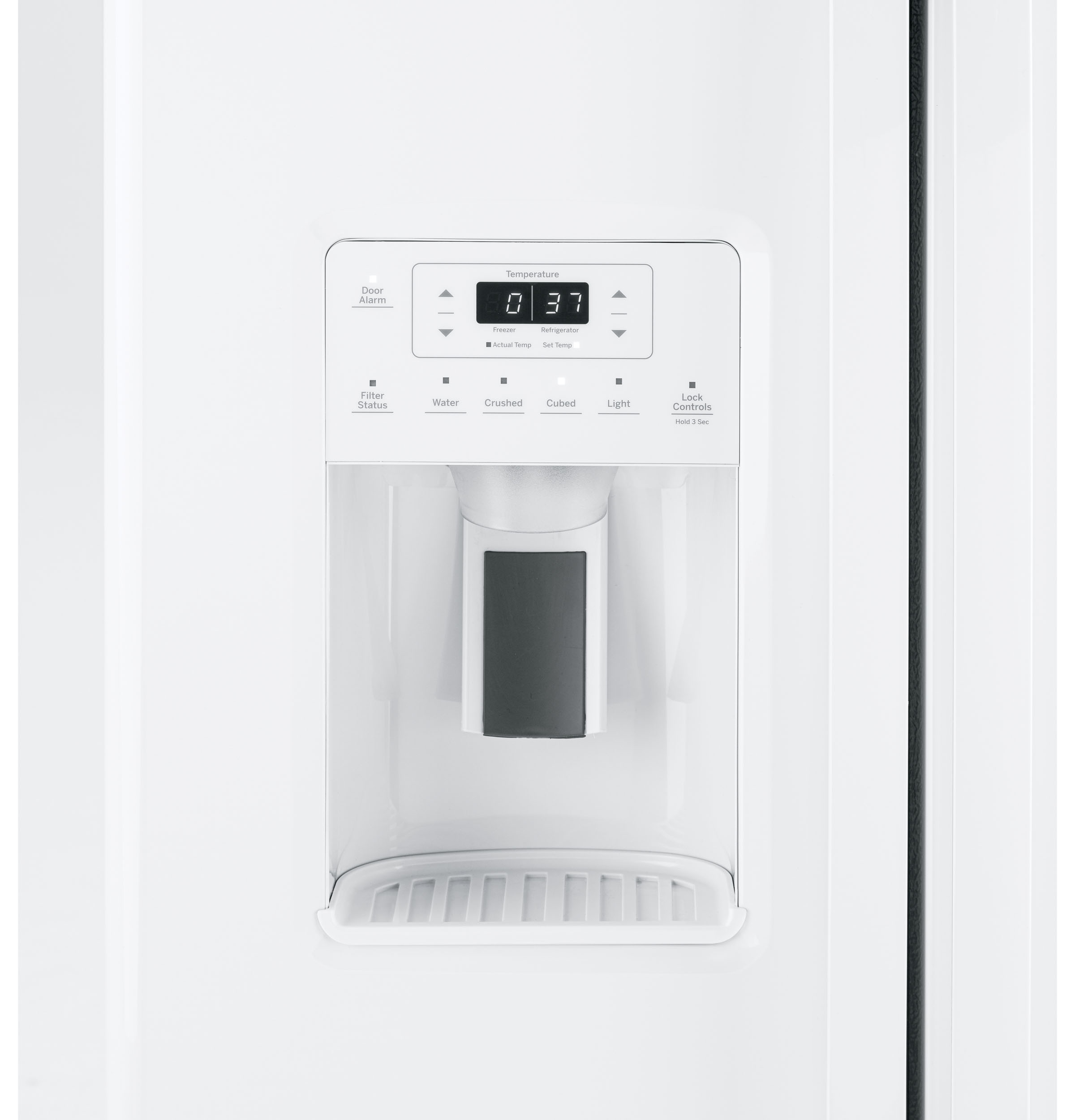 GE GSE25GGPWW GE® ENERGY STAR® 25.3 Cu. Ft. SideBySide
