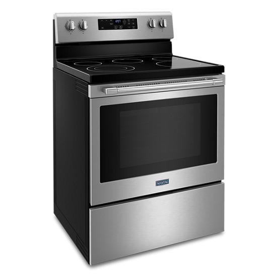 Maytag - MER4600LS - Electric Range with Steam Clean - 5.3 cu. ft