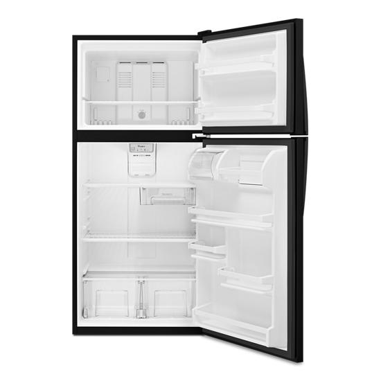 Whirlpool WRT108FFDB 30inch Wide Top Freezer Refrigerator 18 Cu