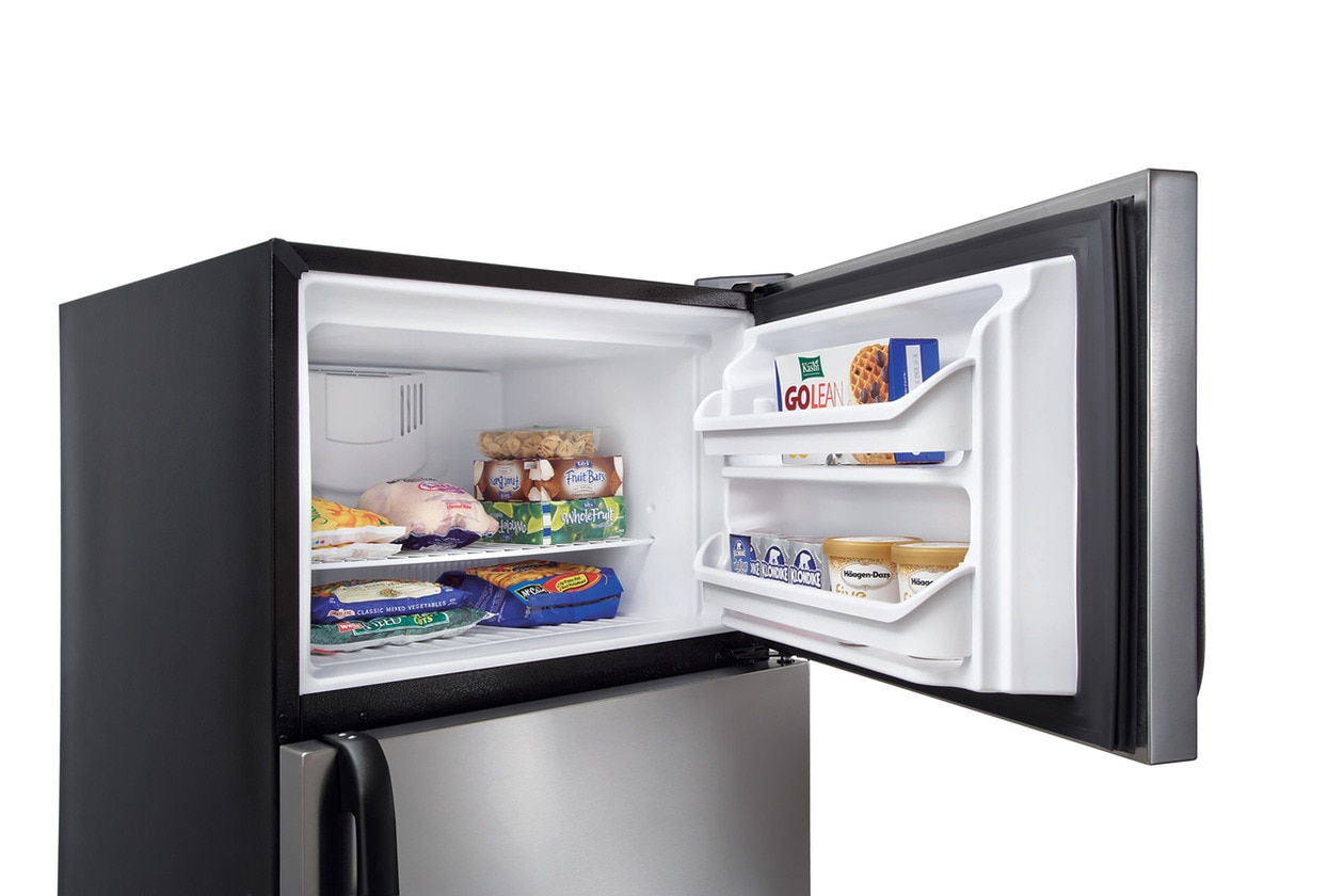 Model: FFHT1621TB | Frigidaire 16.3 Cu. Ft. Top Freezer Refrigerator