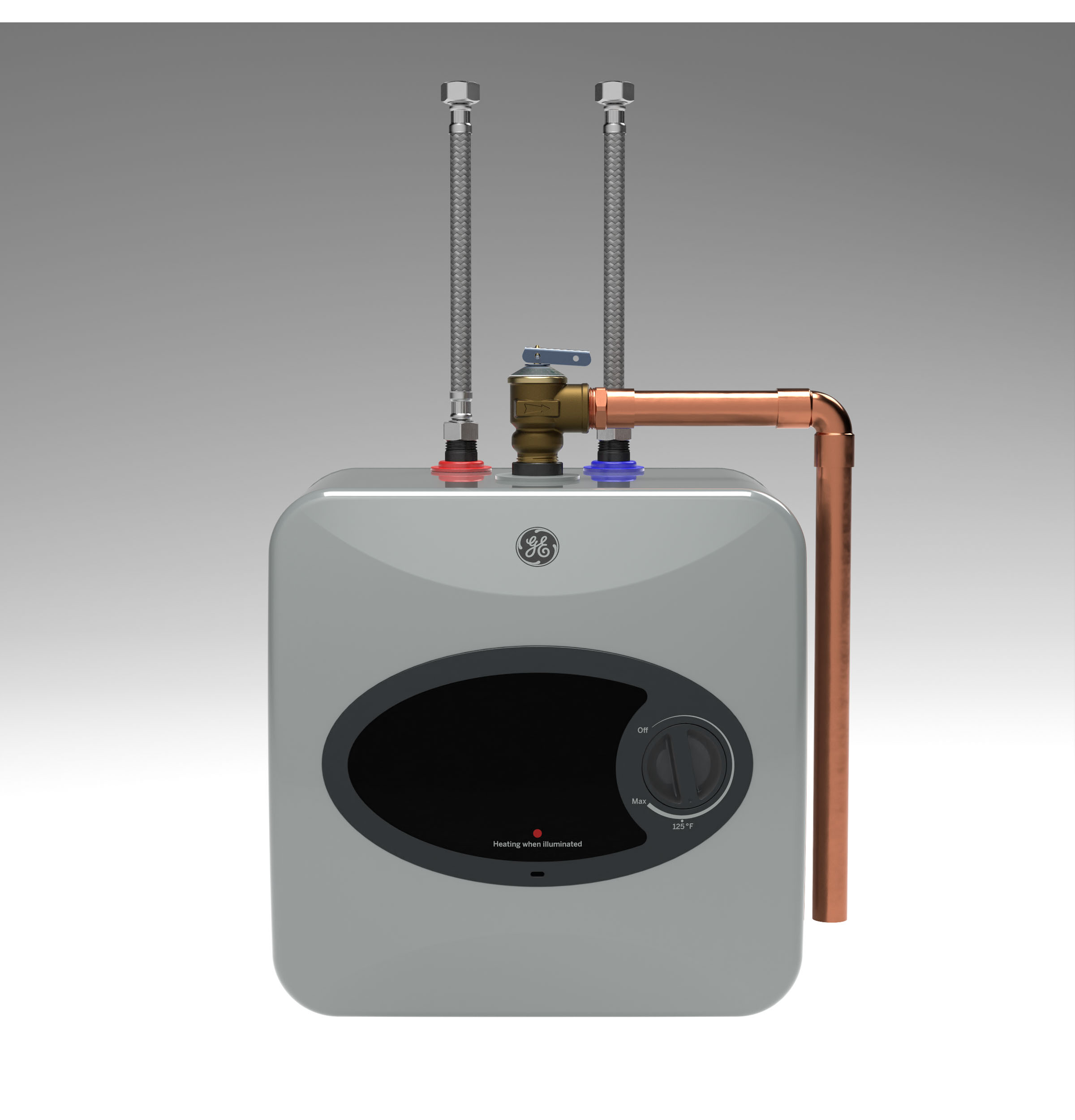GE - GE02P08BAR - GE® 2.5 Gallon Electric Point of Use Water Heater-GE02P08BAR  | Friedhaber's