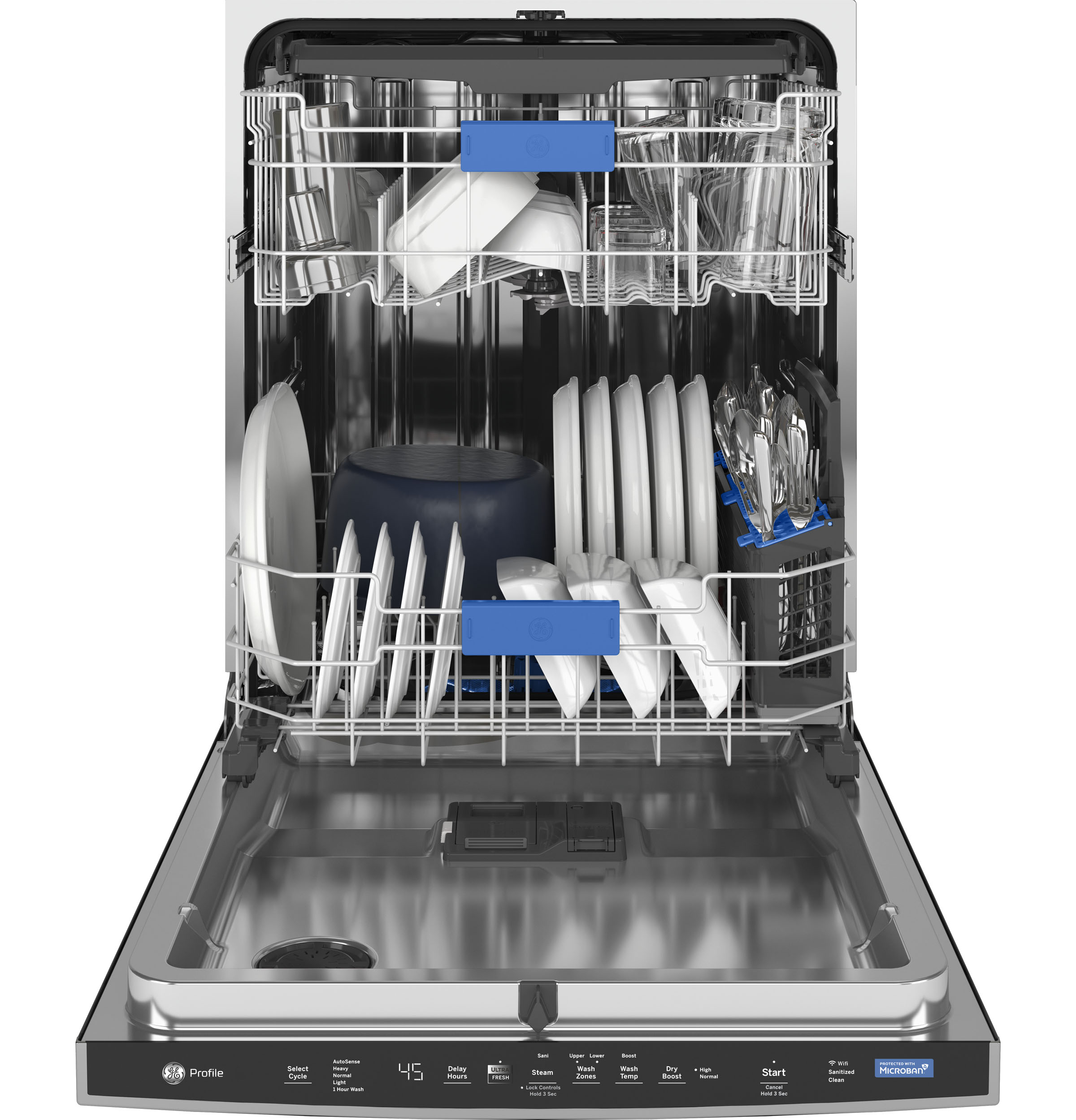 GE Profile PDP755SYRFS GE Profile™ UltraFresh System Dishwasher