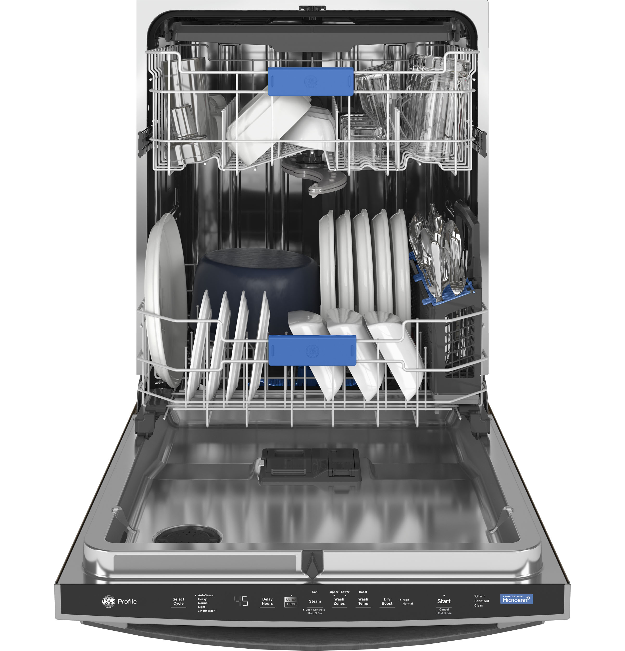 Model: PDT755SYRFSSD | GE Profile GE Profile™ ENERGY STAR® UltraFresh System Dishwasher with Stainless Steel Interior