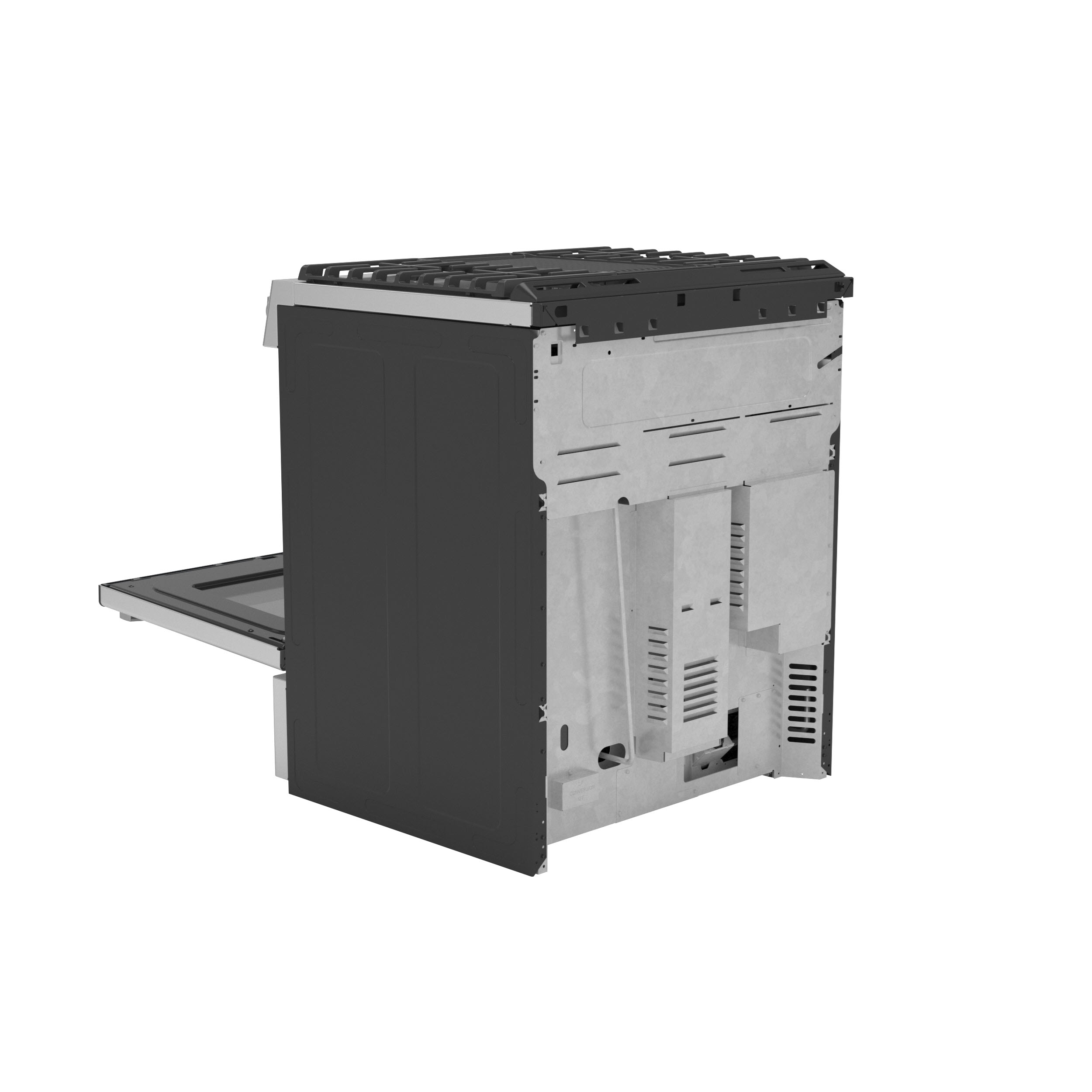 Model: PGS930YPFS | GE Profile GE Profile™ 30" Smart Slide-In Front-Control Gas Fingerprint Resistant Range with No Preheat Air Fry