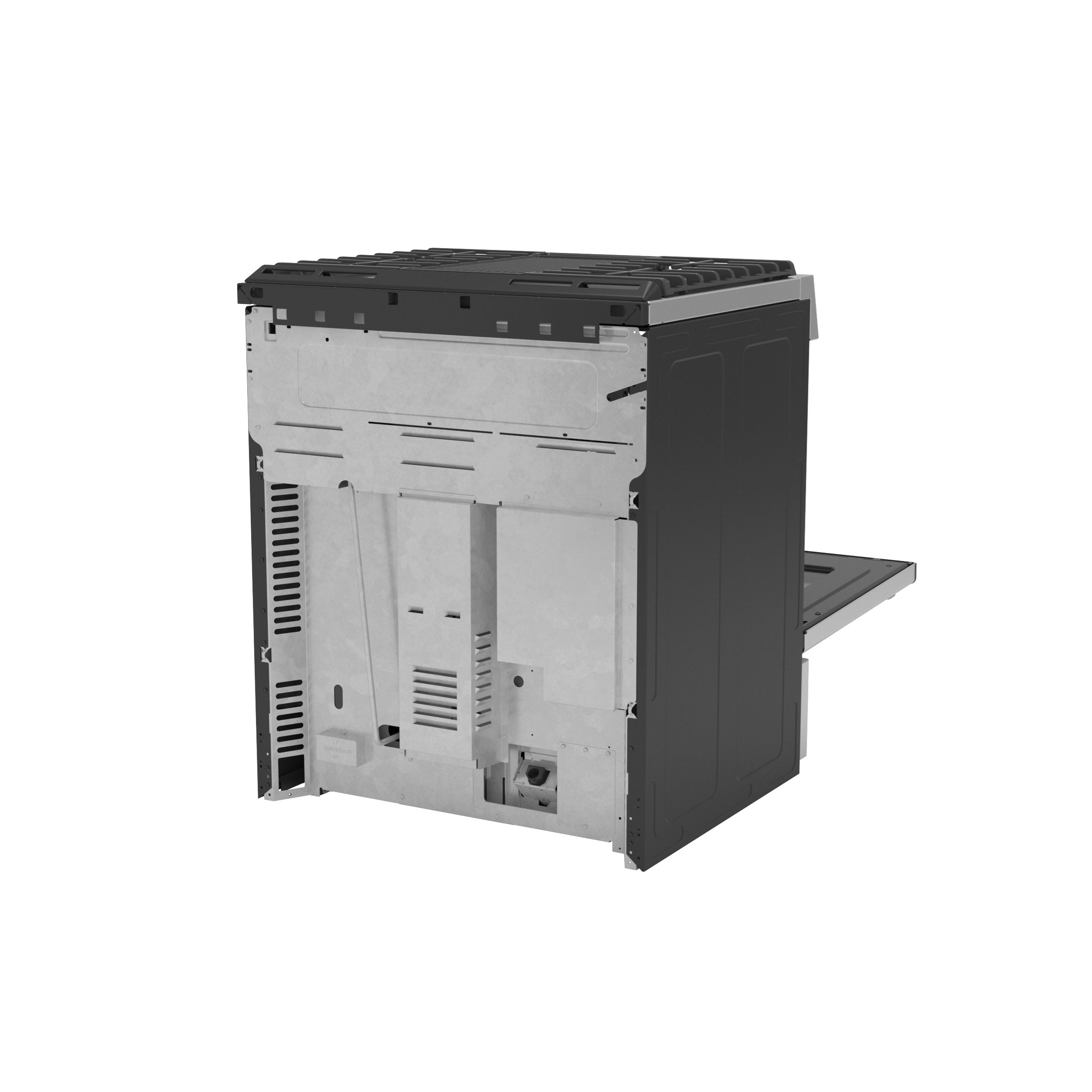 Model: PGS930YPFS | GE Profile GE Profile™ 30" Smart Slide-In Front-Control Gas Fingerprint Resistant Range with No Preheat Air Fry