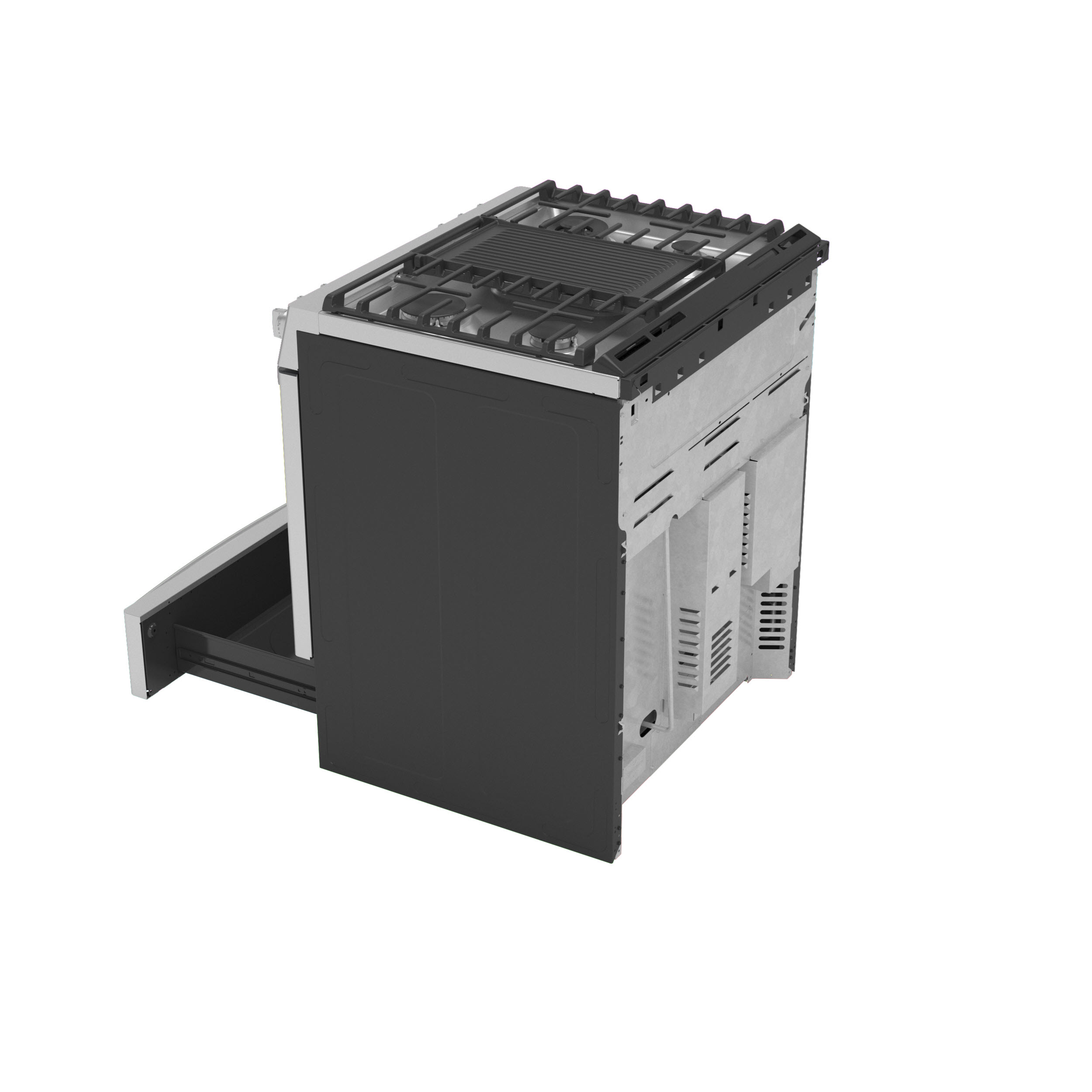 Model: PGS930YPFS | GE Profile GE Profile™ 30" Smart Slide-In Front-Control Gas Fingerprint Resistant Range with No Preheat Air Fry