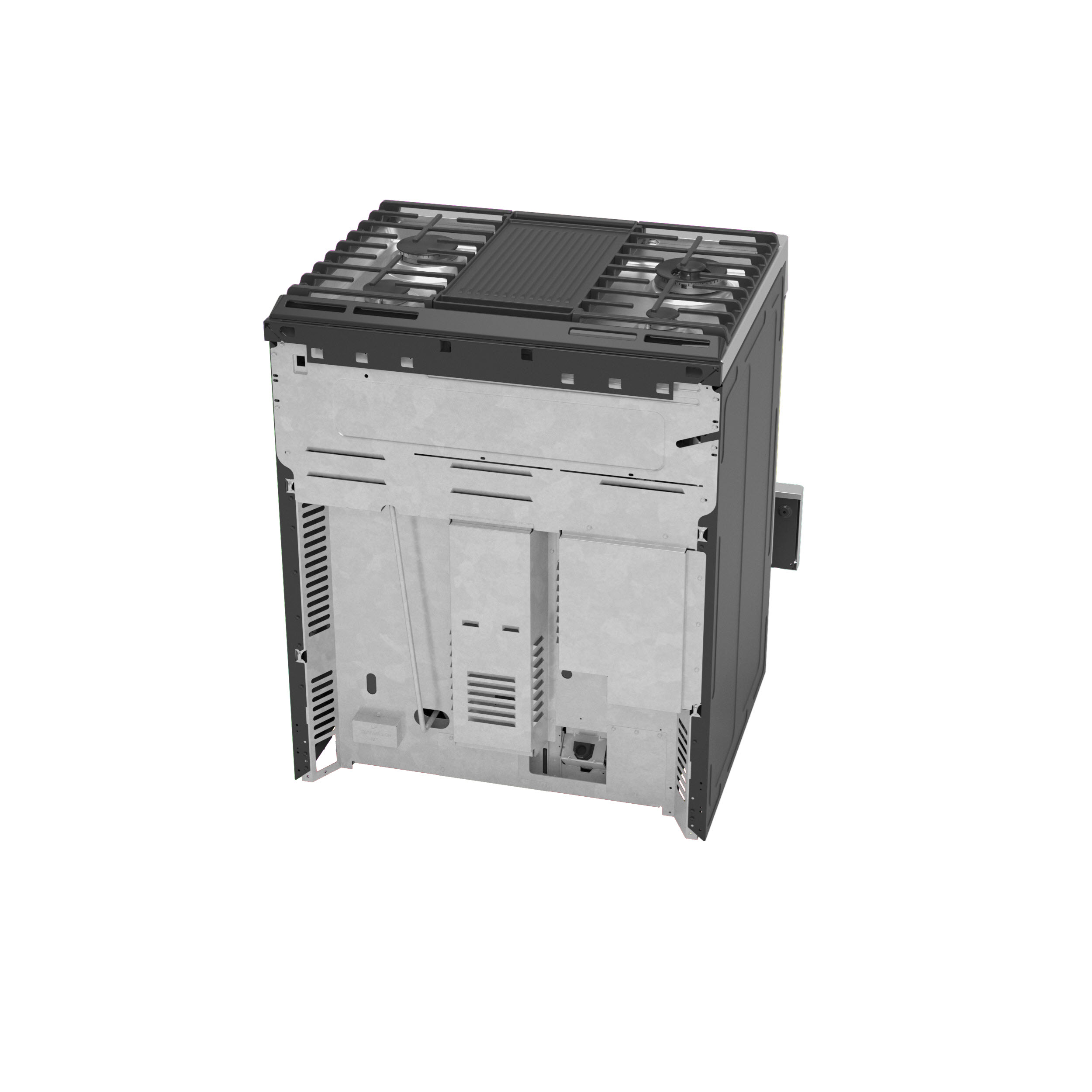 Model: PGS930YPFS | GE Profile GE Profile™ 30" Smart Slide-In Front-Control Gas Fingerprint Resistant Range with No Preheat Air Fry