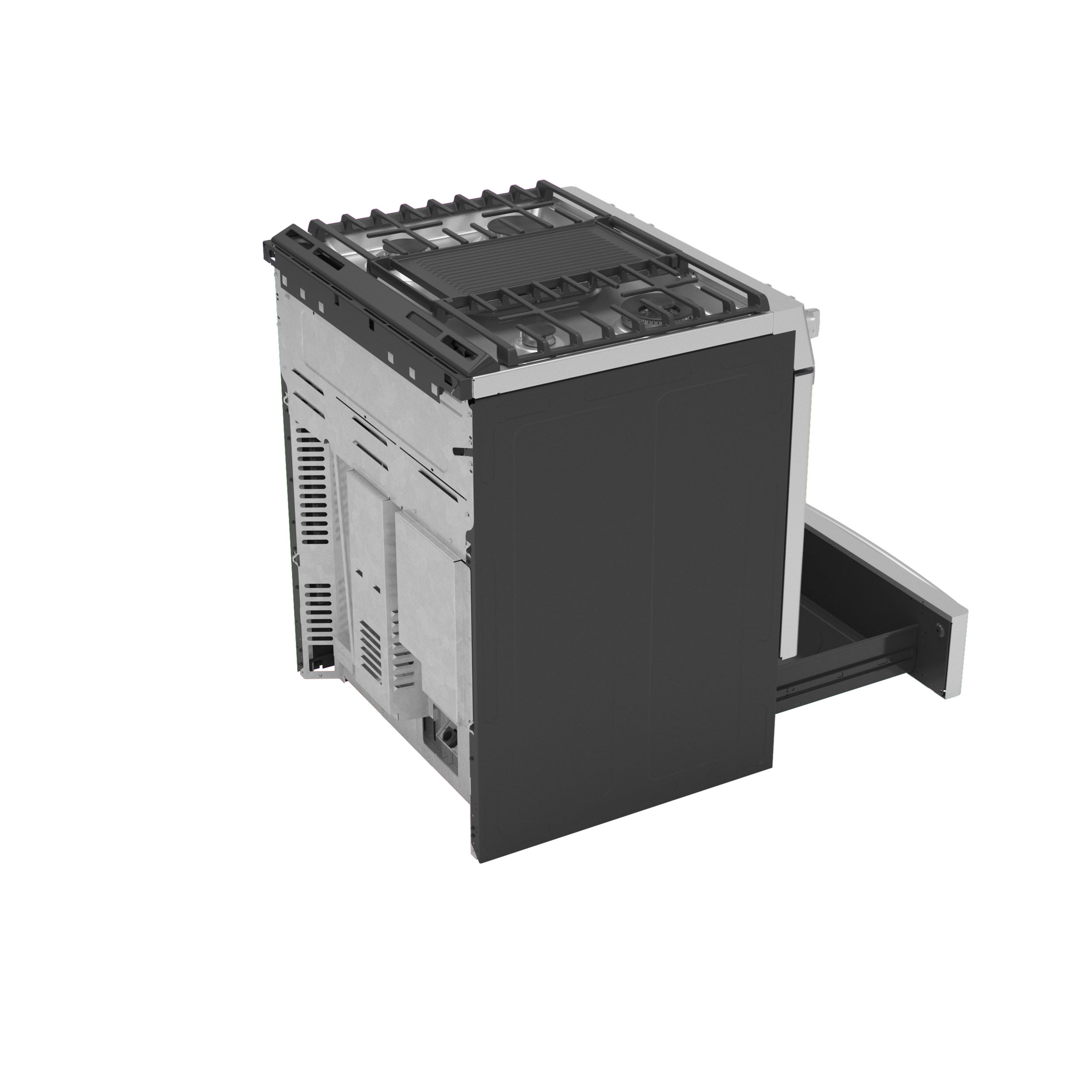 Model: PGS930YPFS | GE Profile GE Profile™ 30" Smart Slide-In Front-Control Gas Fingerprint Resistant Range with No Preheat Air Fry