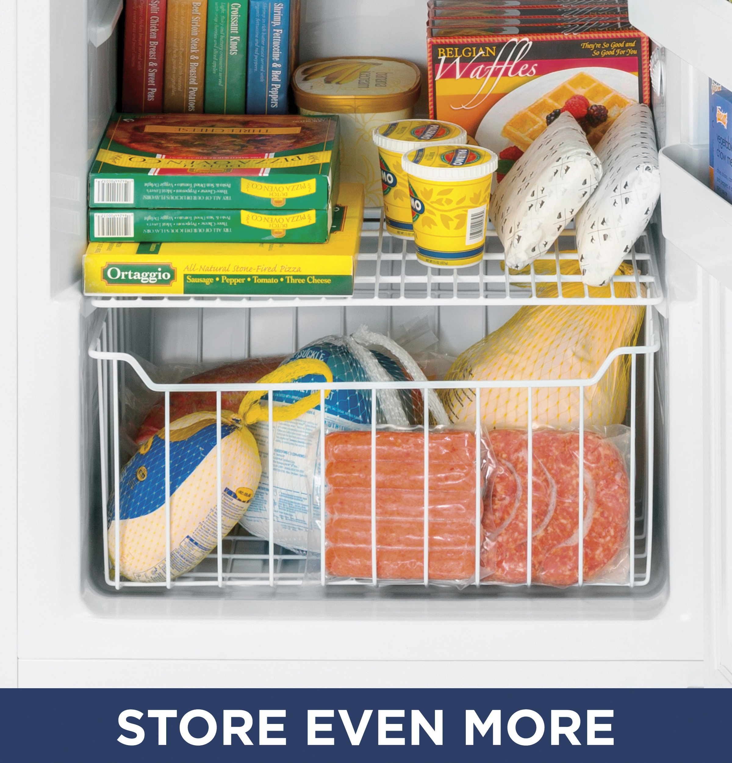 GE FUF17DLRWW GE® 17.3 Cu. Ft. FrostFree Garage Ready Upright