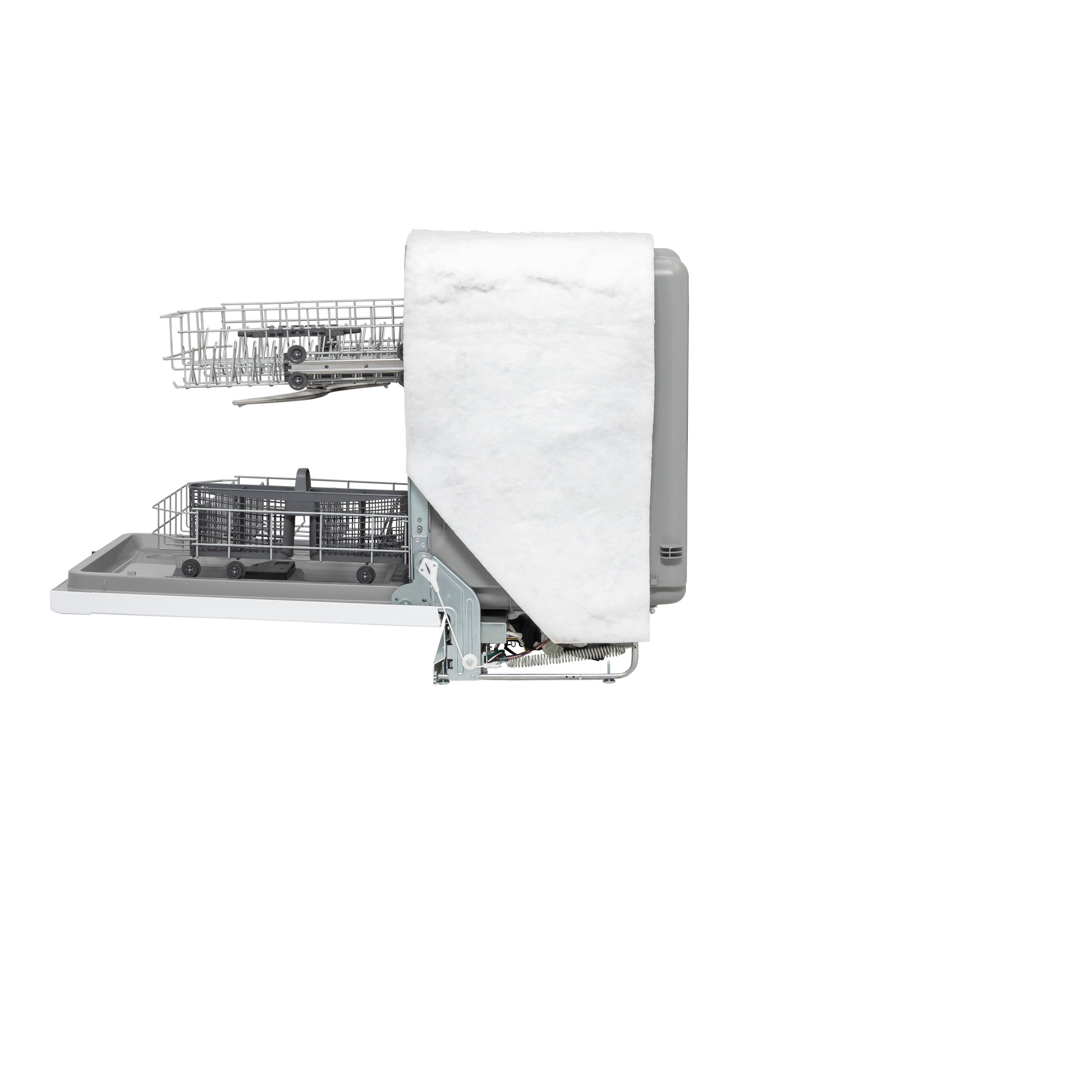 GE GDF535PGRWW GE® Dishwasher with Front Controls Automatic