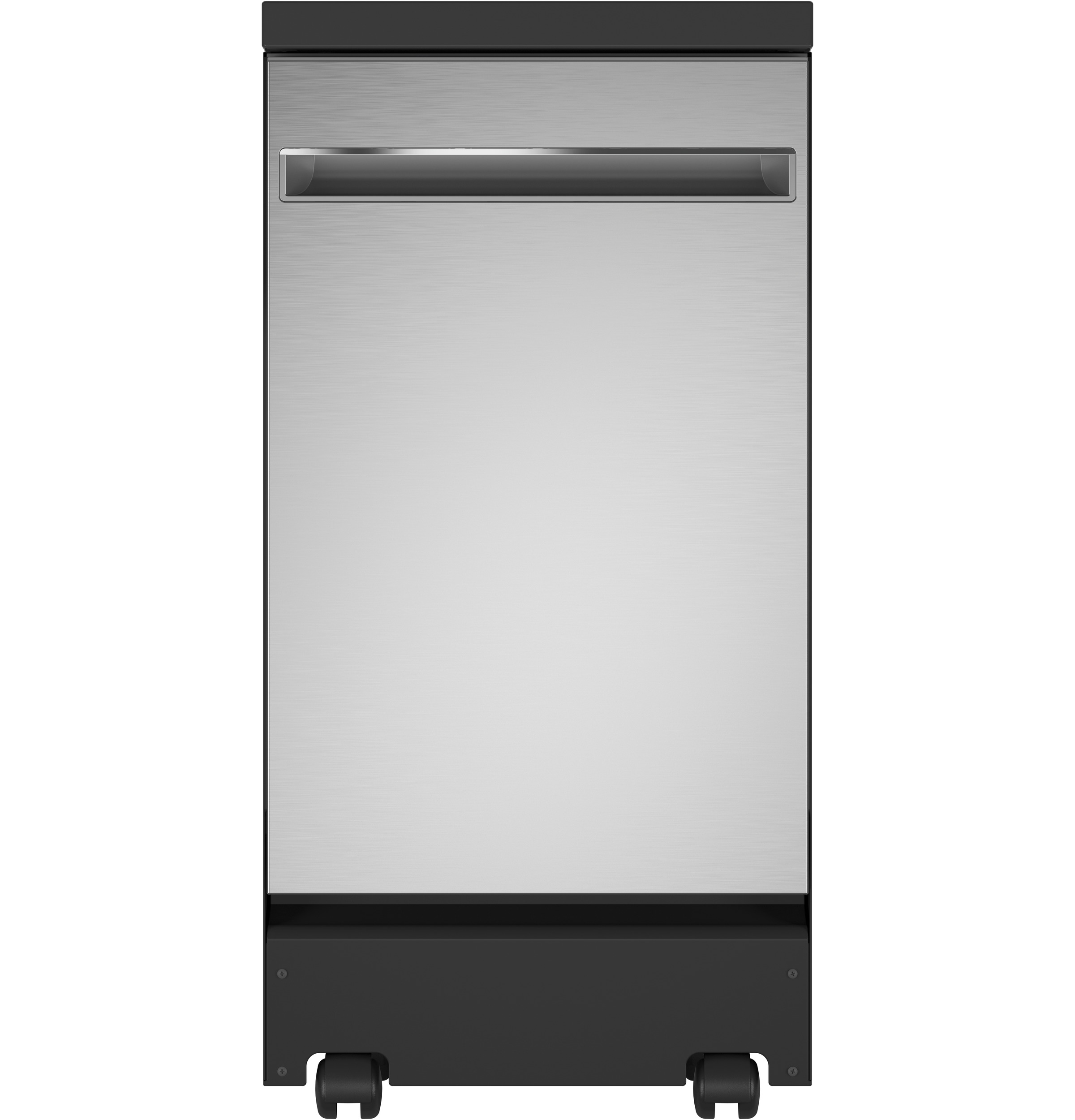 Model: GPT145SSLSS-SD | GE GE® 18" Stainless Steel Interior Portable Dishwasher with Sanitize Cycle
