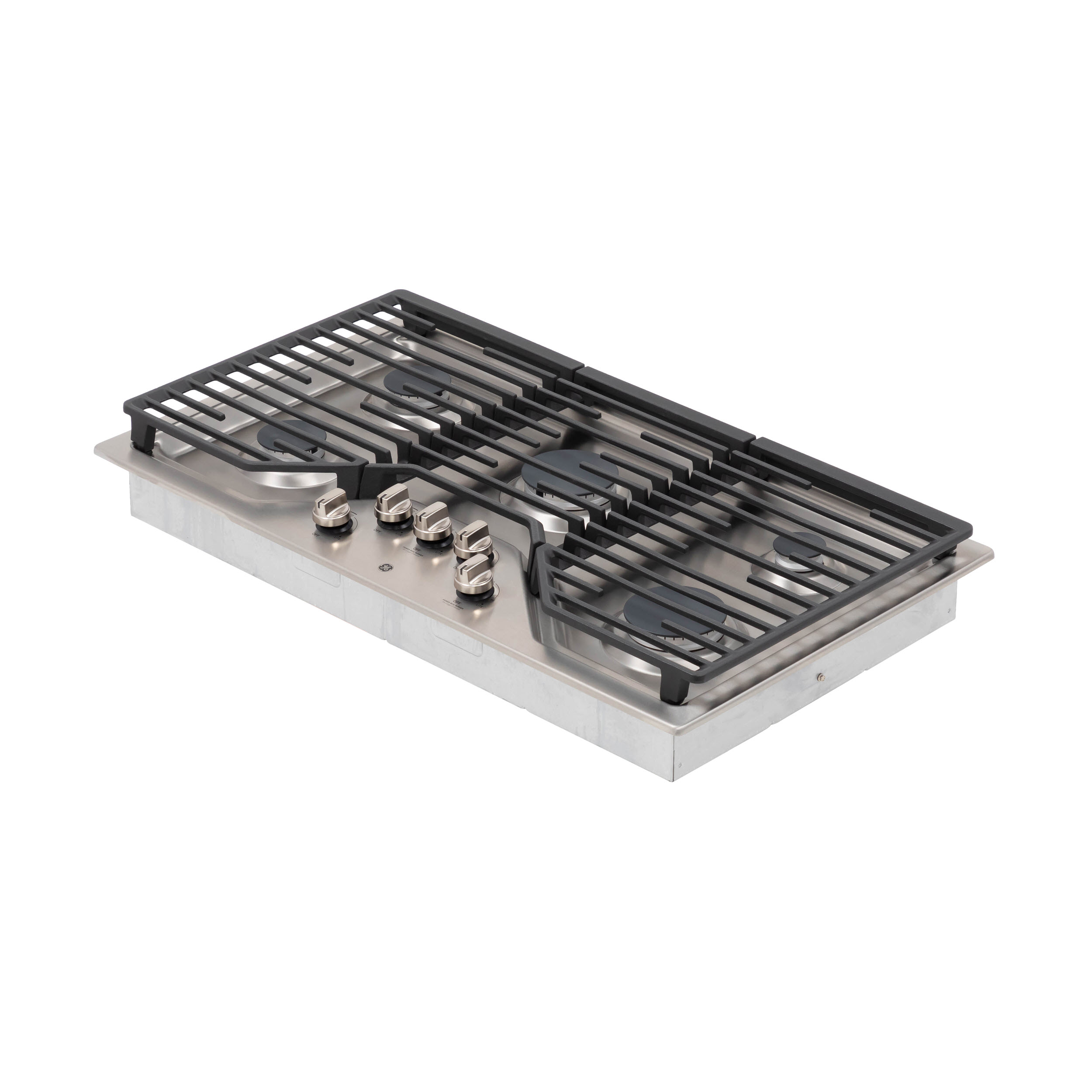 GE JGP5036SLSS GE® 36" BuiltIn Gas Cooktop with 5 Burners and Dishwasher Safe Grates