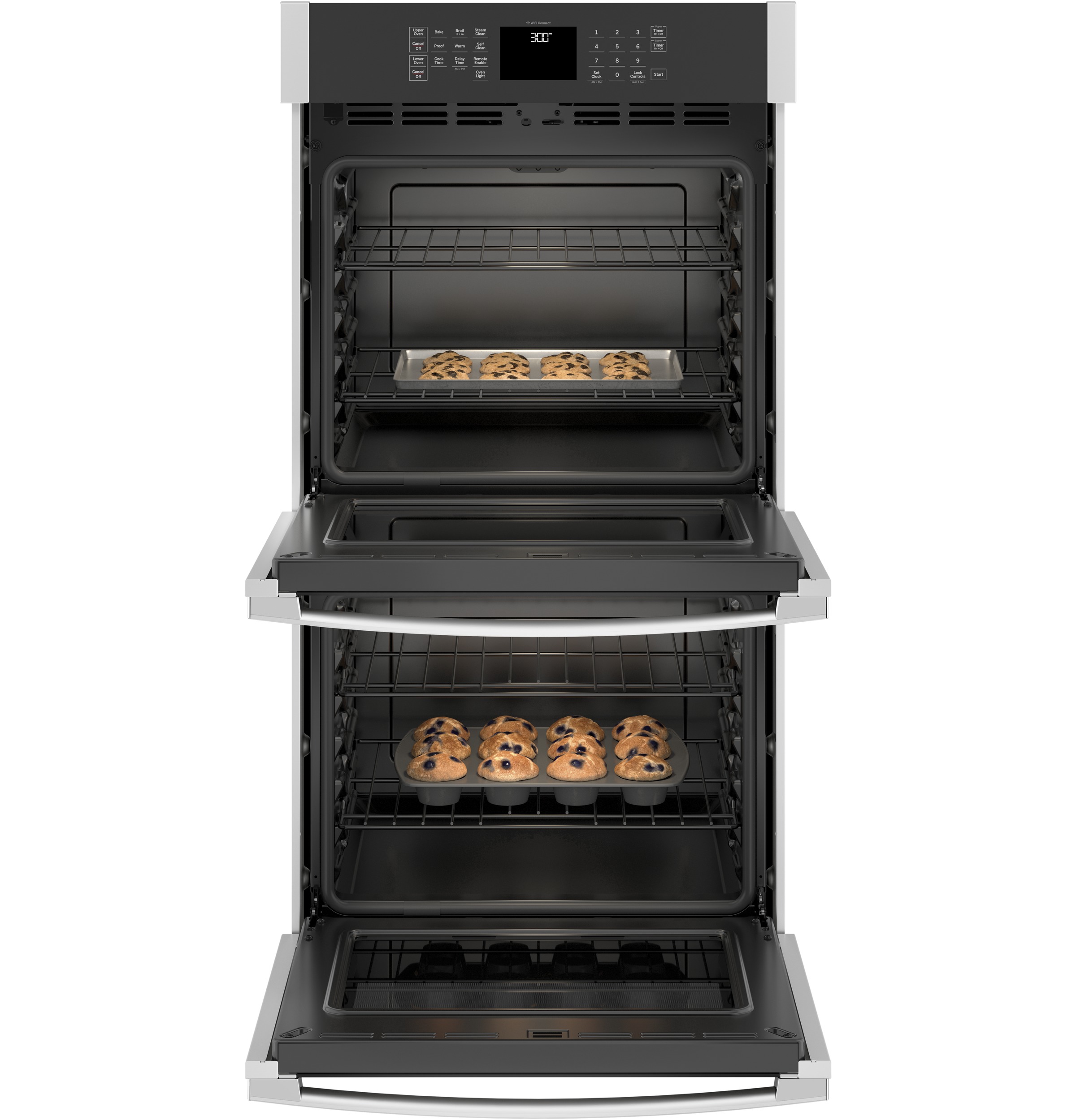 GE JKD3000SNSS GE® 27" Smart BuiltIn Double Wall OvenJKD3000SNSS