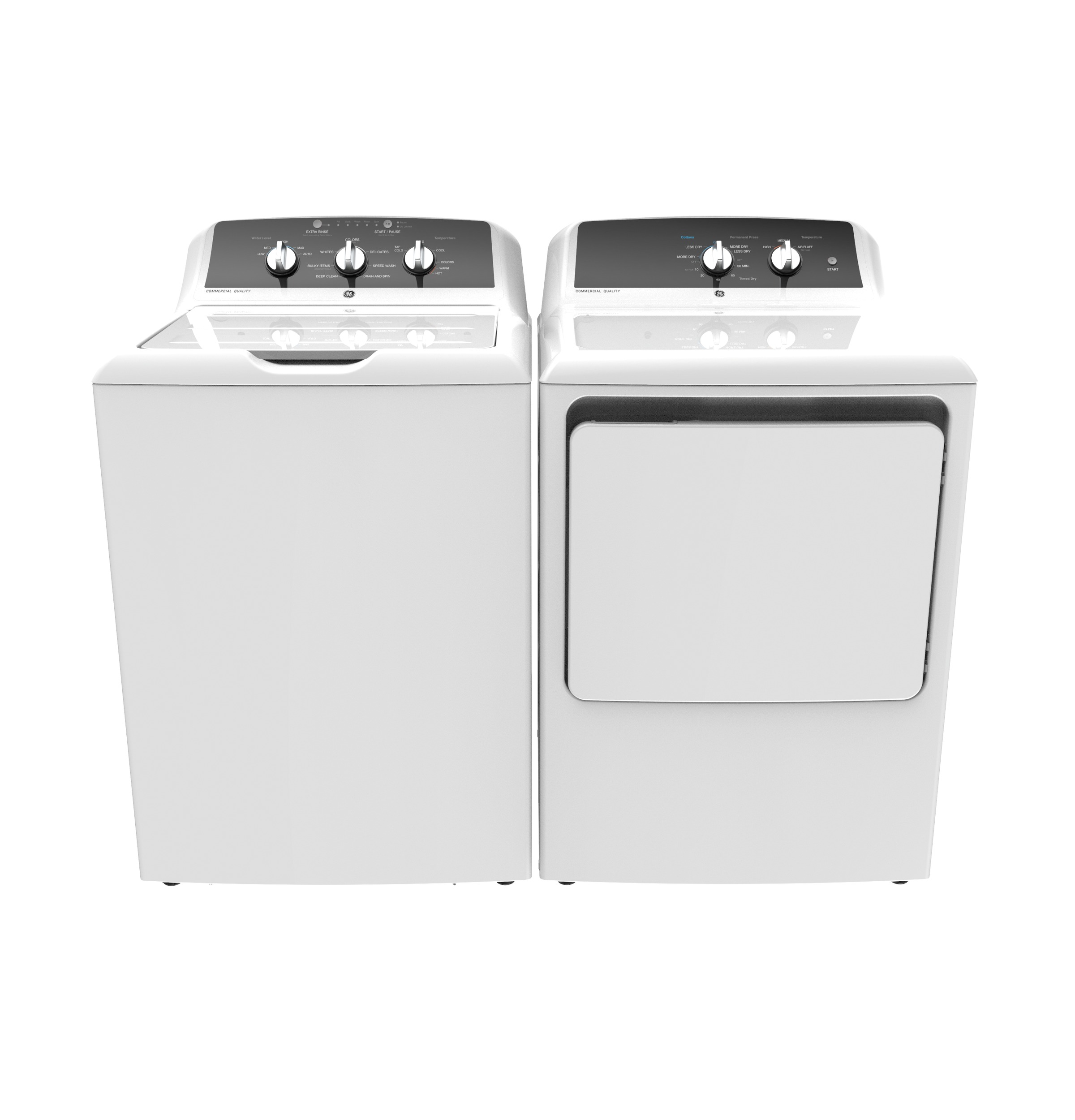 Model: GTX52EASPWB-Used | GE GE® 6.2 cu. ft. Capacity aluminized alloy drum Electric Dryer