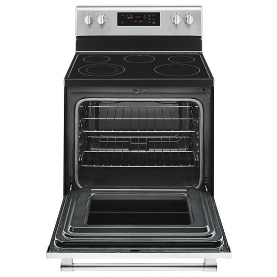 Maytag MER6600FZ 30Inch Wide Electric Range With ShatterResistant