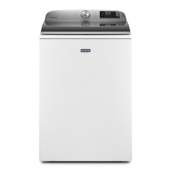 Model: MVW7230HW - SD | Maytag Smart Top Load Washer with Extra Power Button - 5.2 cu. ft. (SCRATCH AND DENT) 