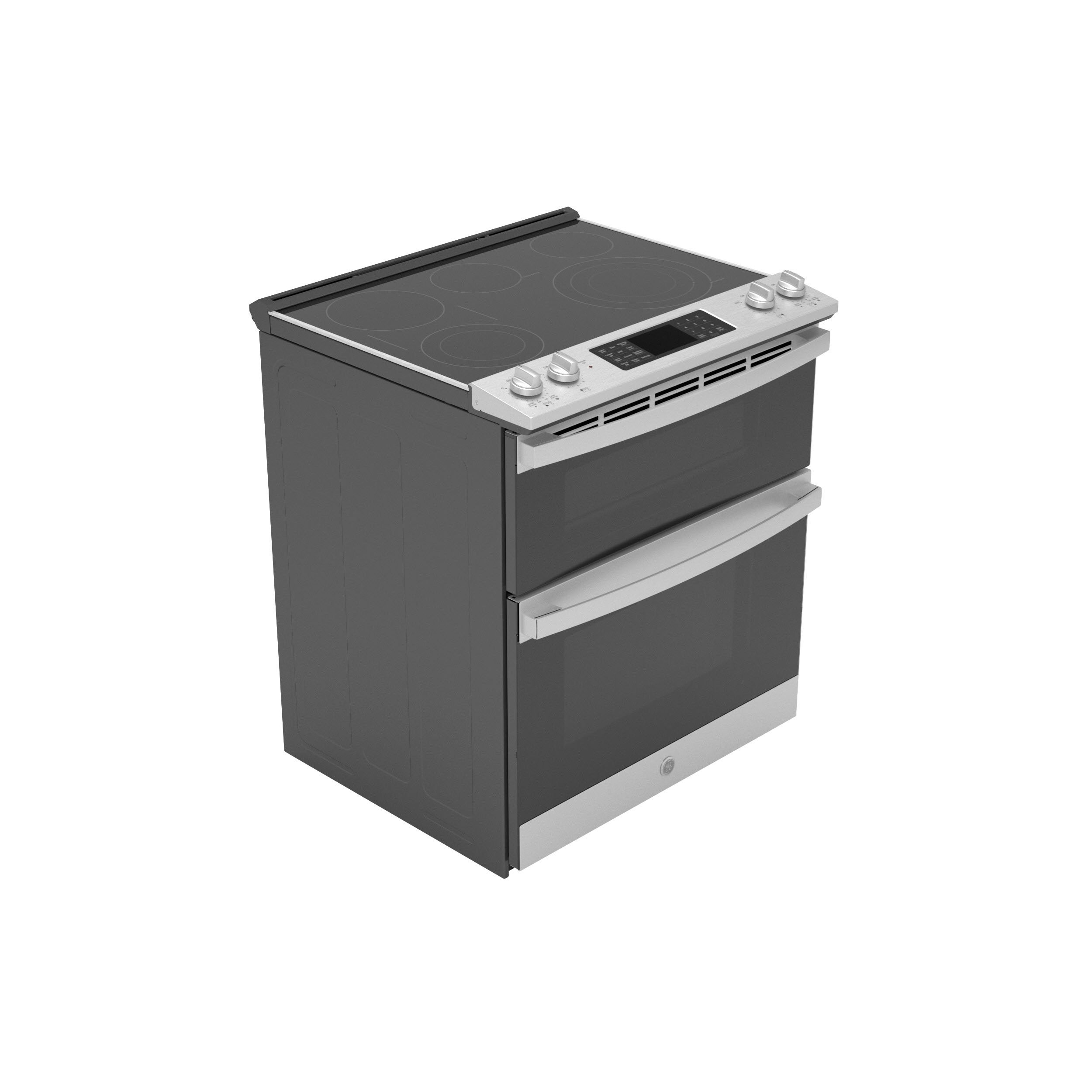 GE JSS86SPSS GE® 30" SlideIn Electric Convection Double Oven Range