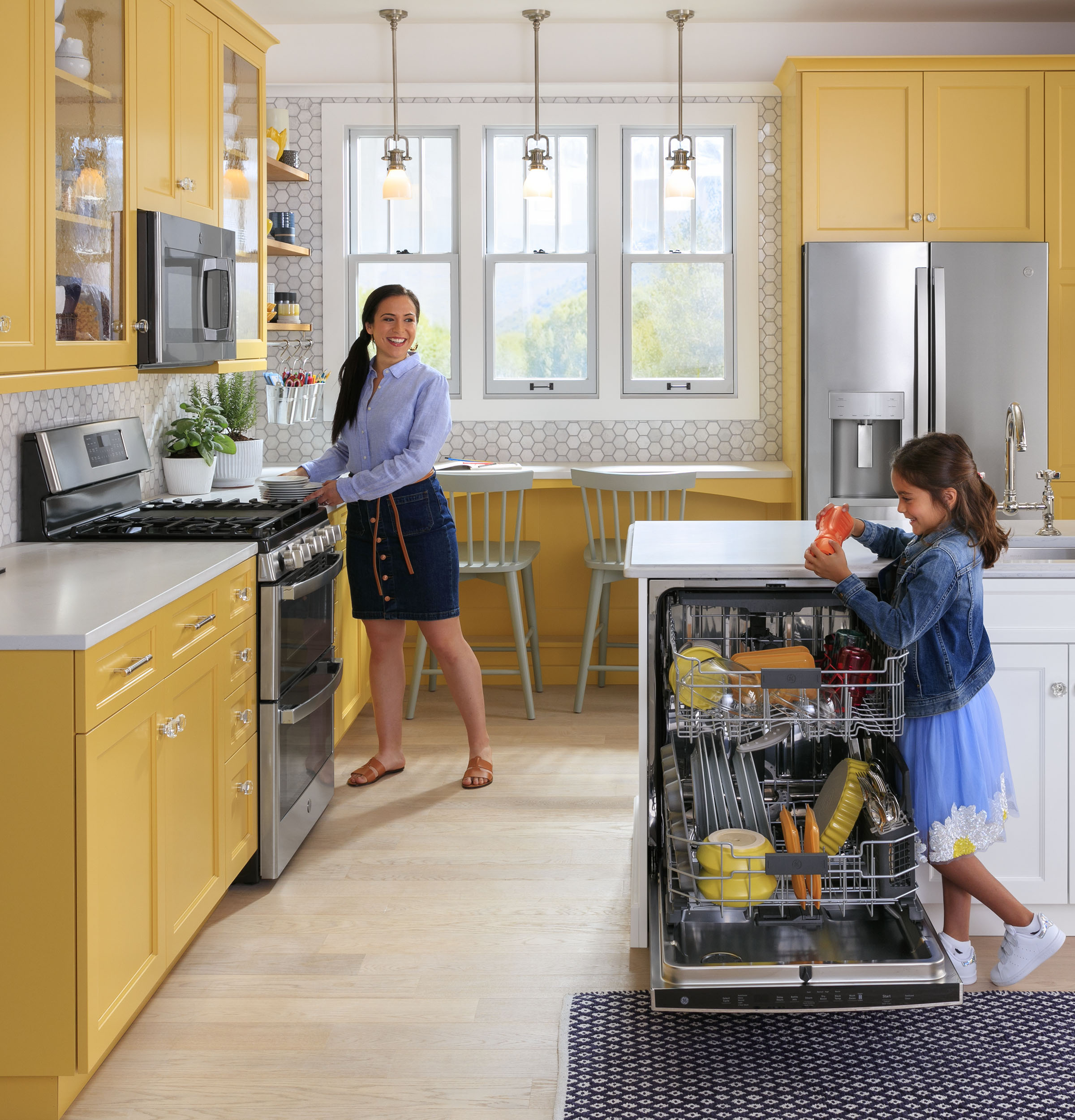Model: JGBS86SPSS-D | GE GE® 30" Free-Standing Gas Double Oven Convection Range