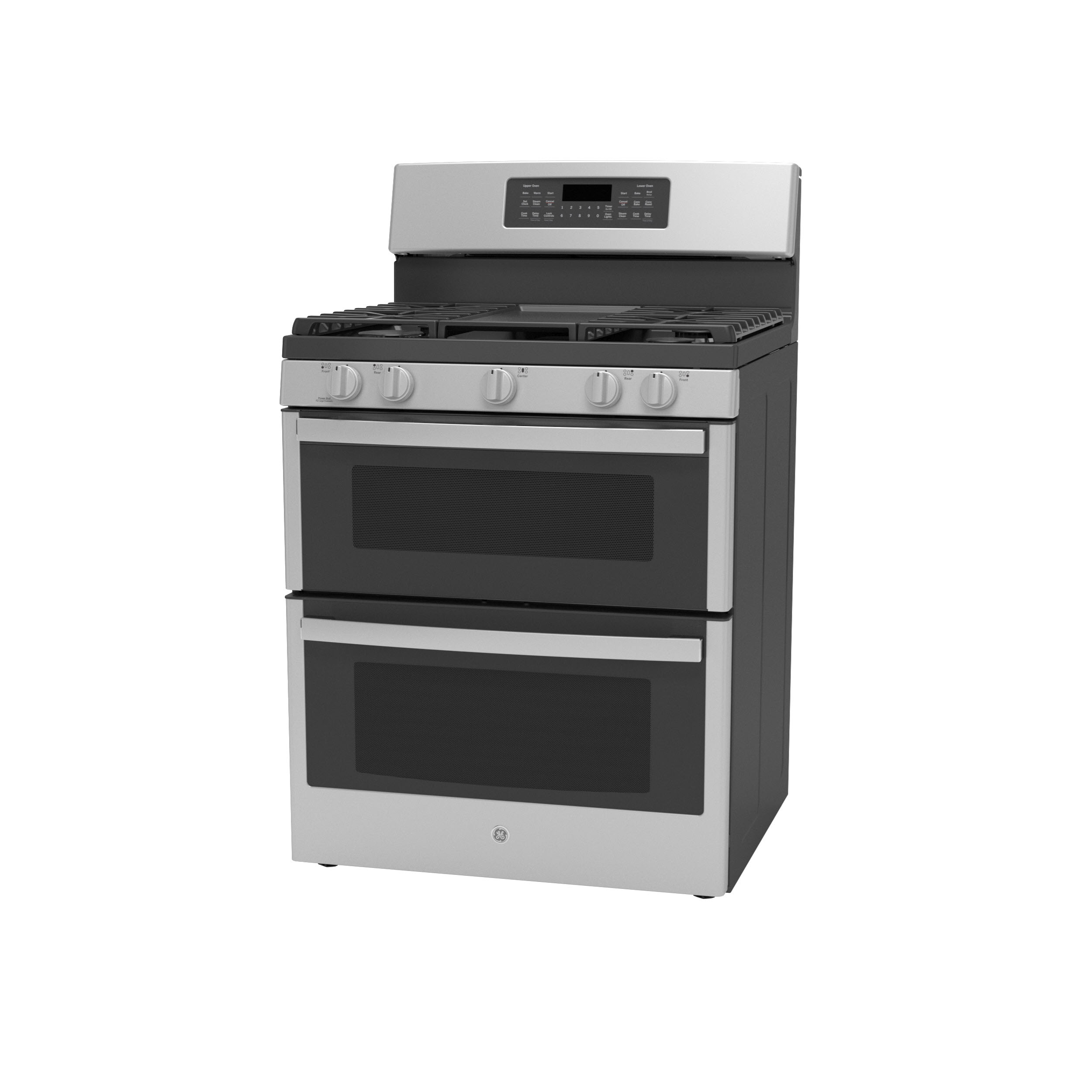 Model: JGBS86SPSS-D | GE GE® 30" Free-Standing Gas Double Oven Convection Range