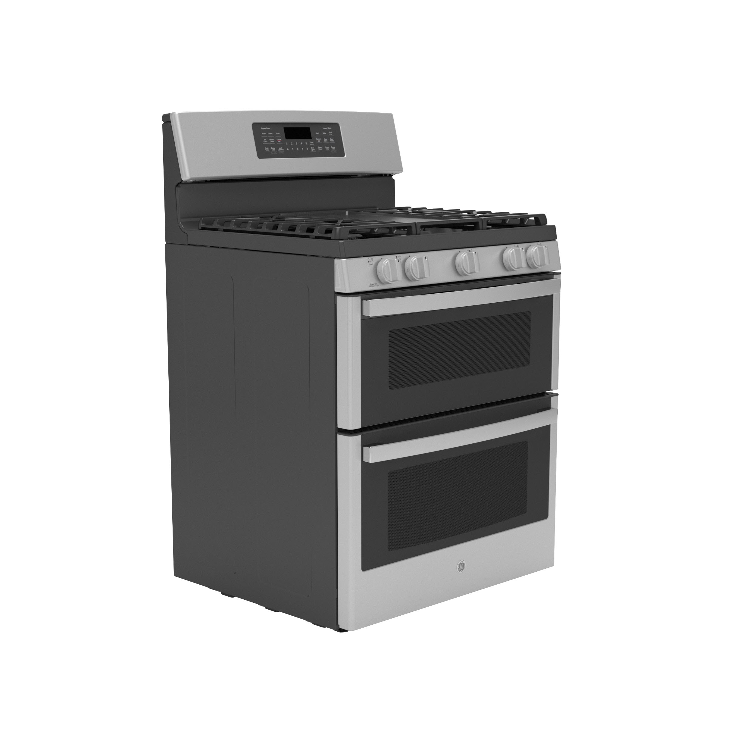 Model: JGBS86SPSS-D | GE GE® 30" Free-Standing Gas Double Oven Convection Range