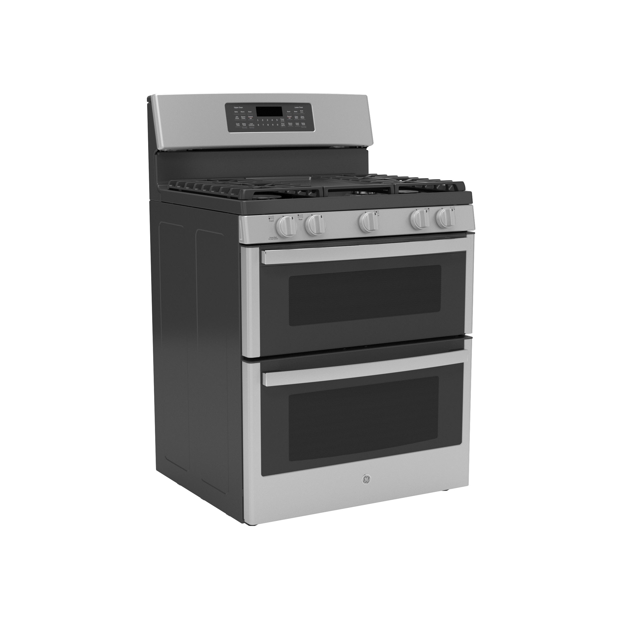 Model: JGBS86SPSS-D | GE GE® 30" Free-Standing Gas Double Oven Convection Range