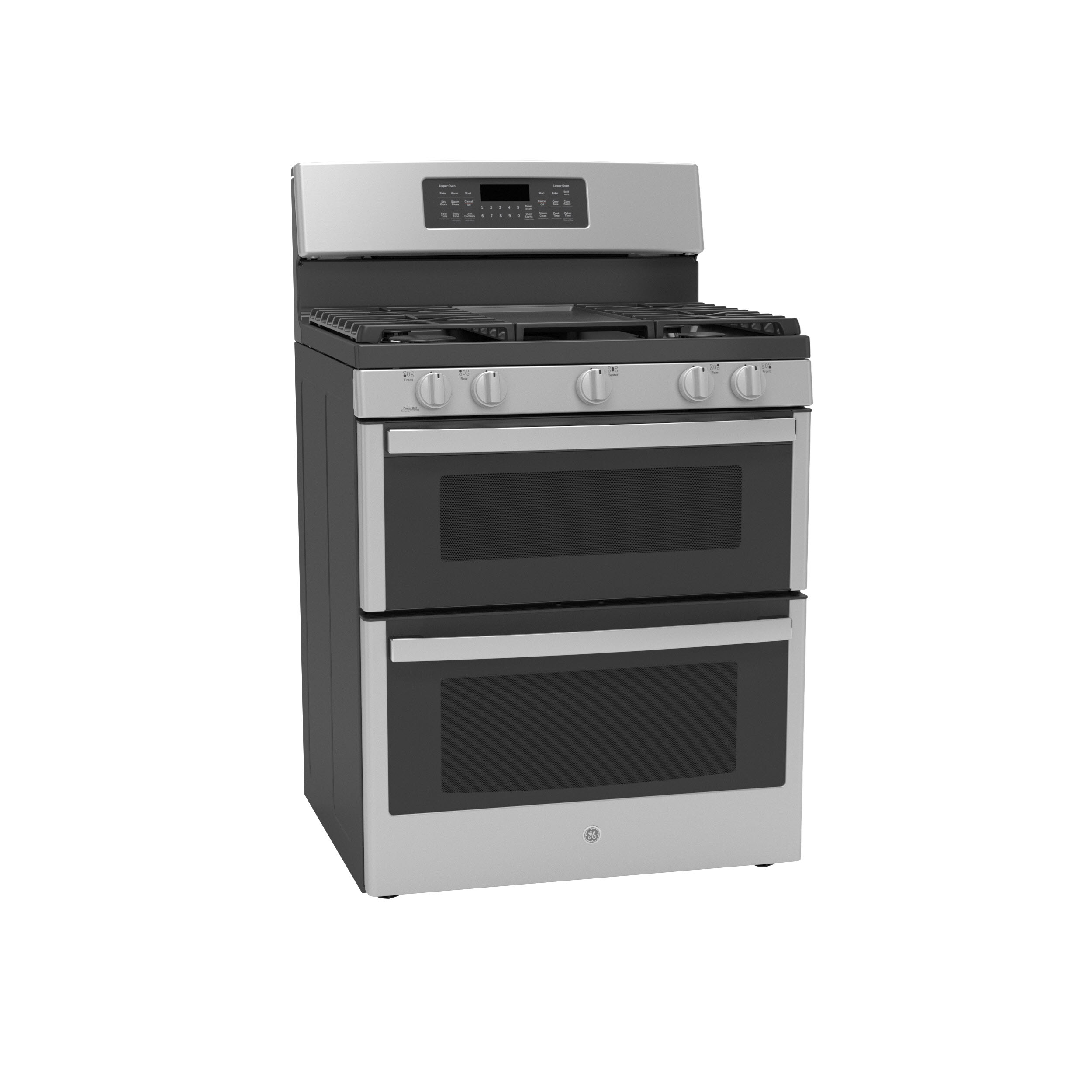 Model: JGBS86SPSS-D | GE GE® 30" Free-Standing Gas Double Oven Convection Range