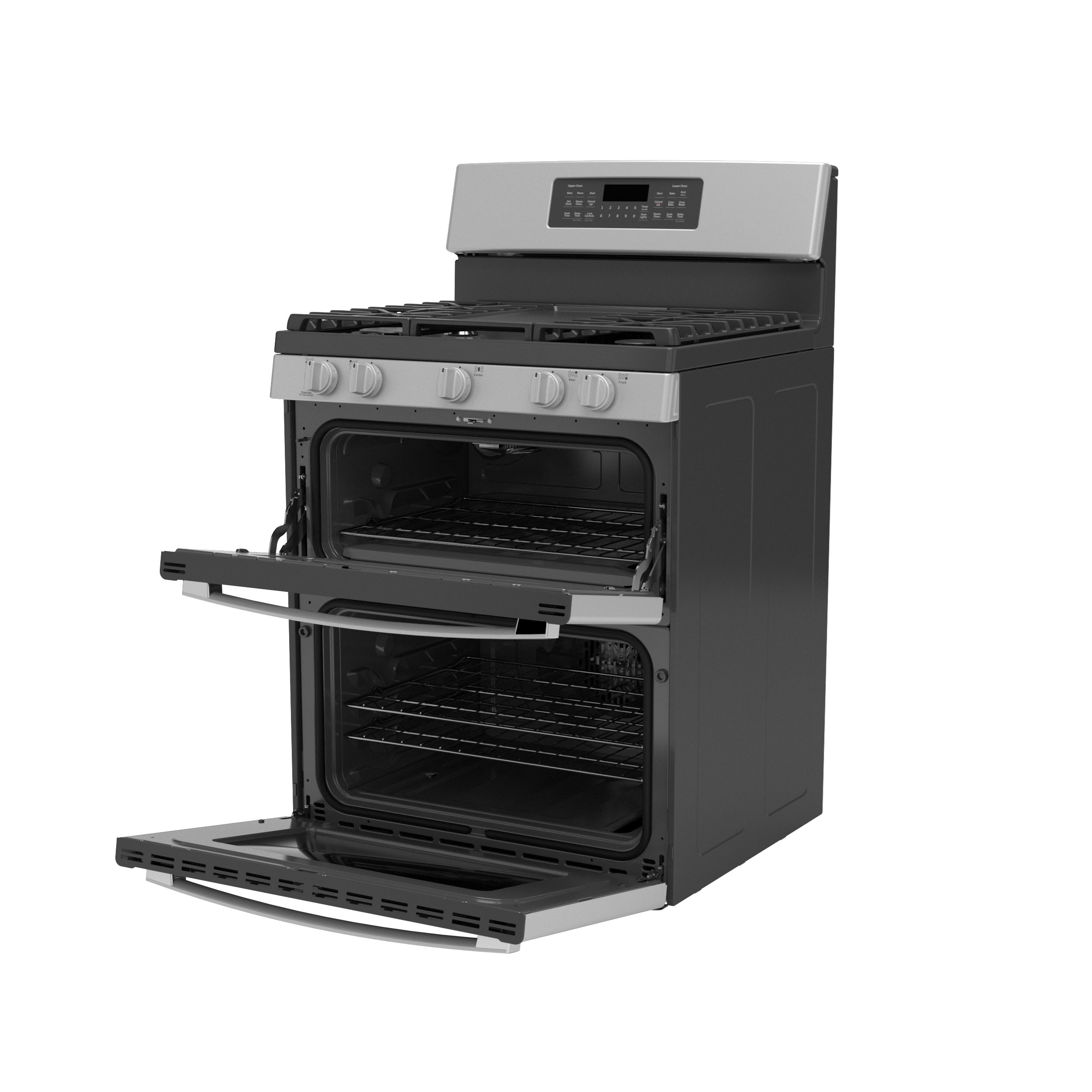 Model: JGBS86SPSS-D | GE GE® 30" Free-Standing Gas Double Oven Convection Range