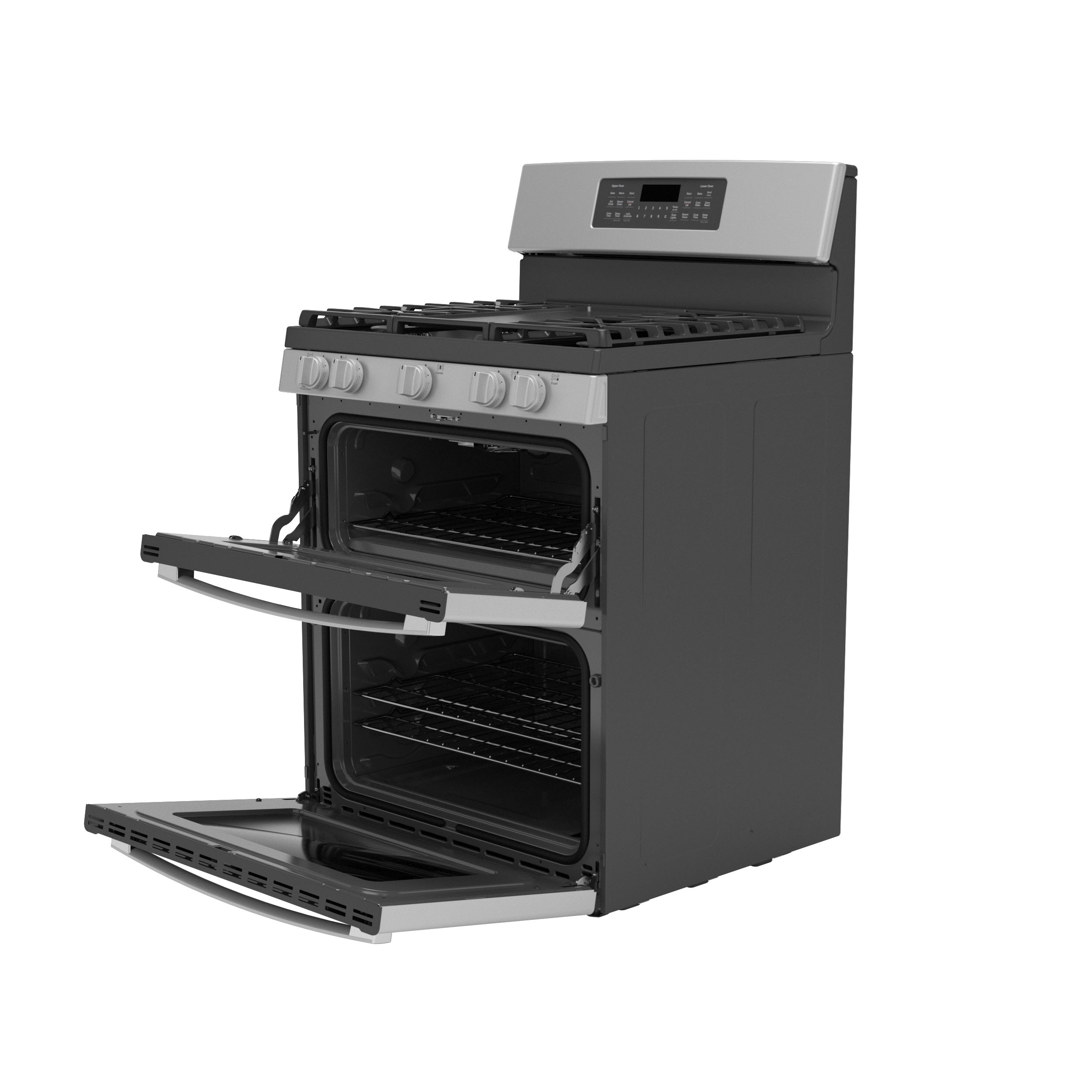 Model: JGBS86SPSS-D | GE GE® 30" Free-Standing Gas Double Oven Convection Range