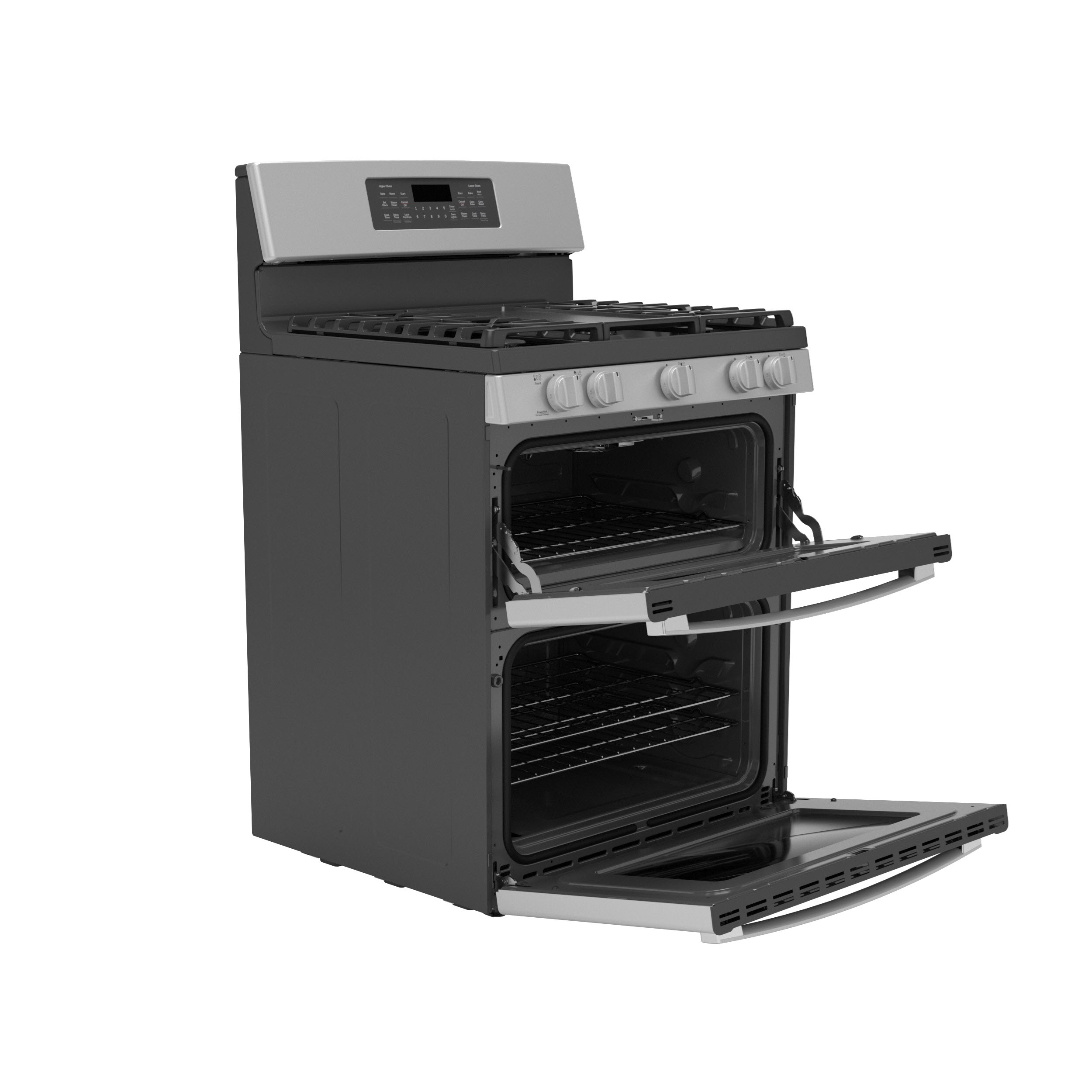 Model: JGBS86SPSS-D | GE GE® 30" Free-Standing Gas Double Oven Convection Range