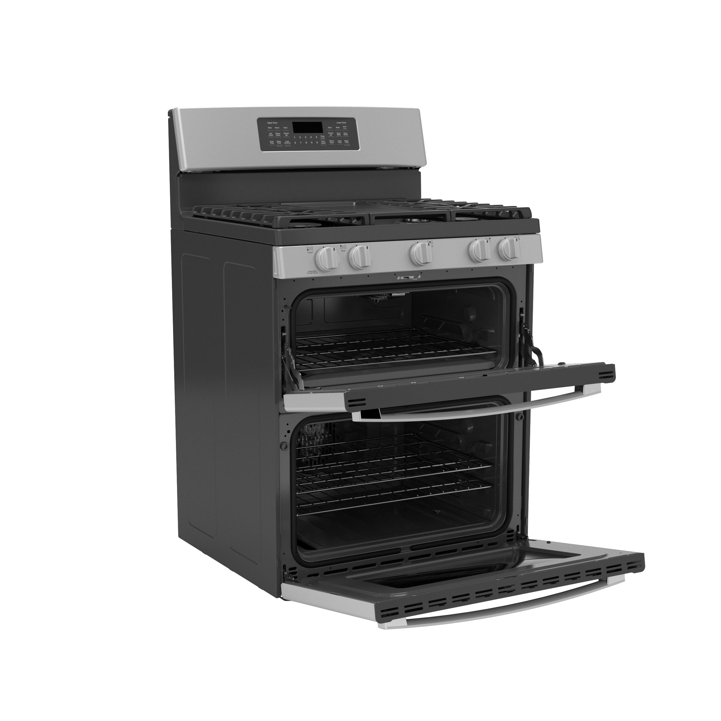 Model: JGBS86SPSS-D | GE GE® 30" Free-Standing Gas Double Oven Convection Range