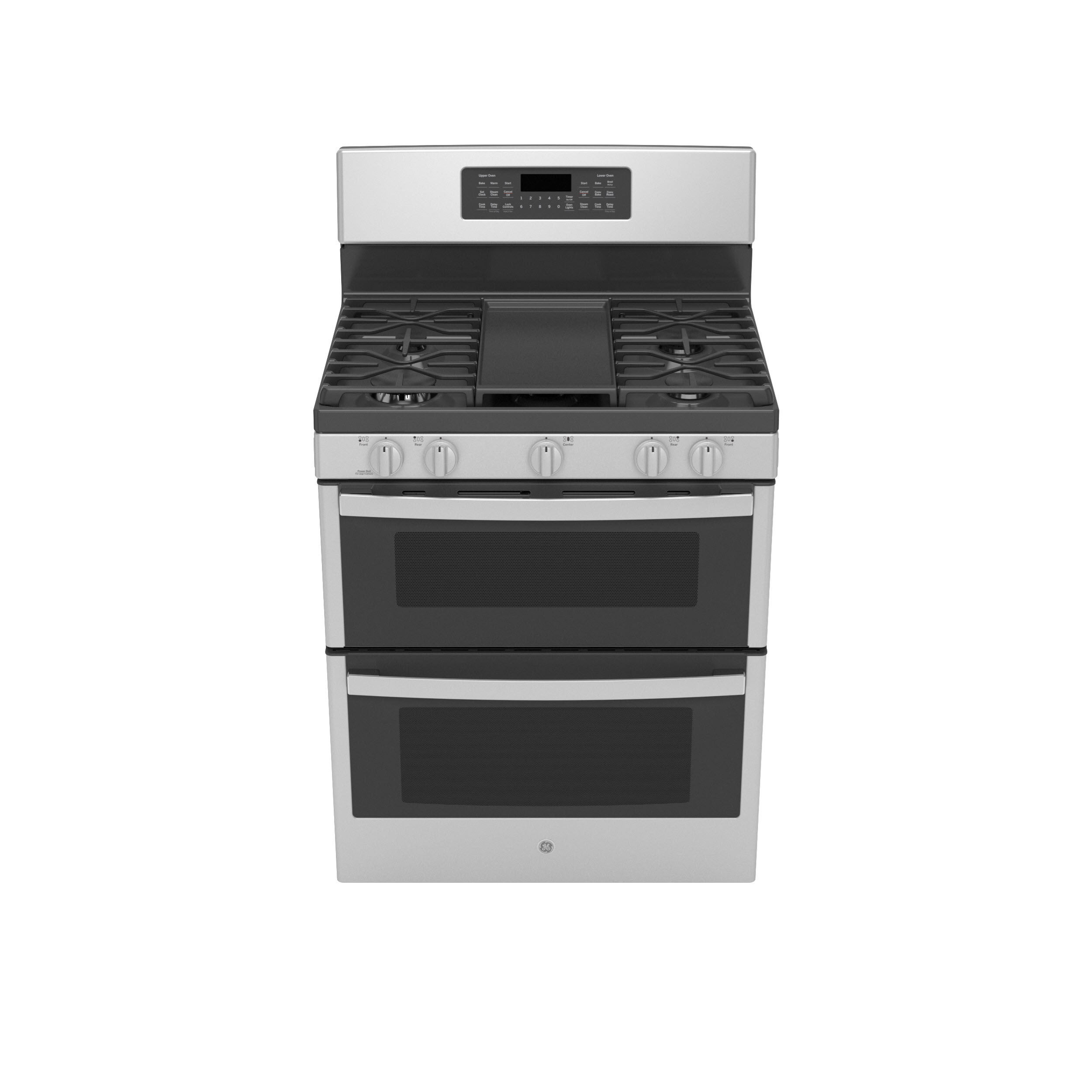 Model: JGBS86SPSS-D | GE GE® 30" Free-Standing Gas Double Oven Convection Range