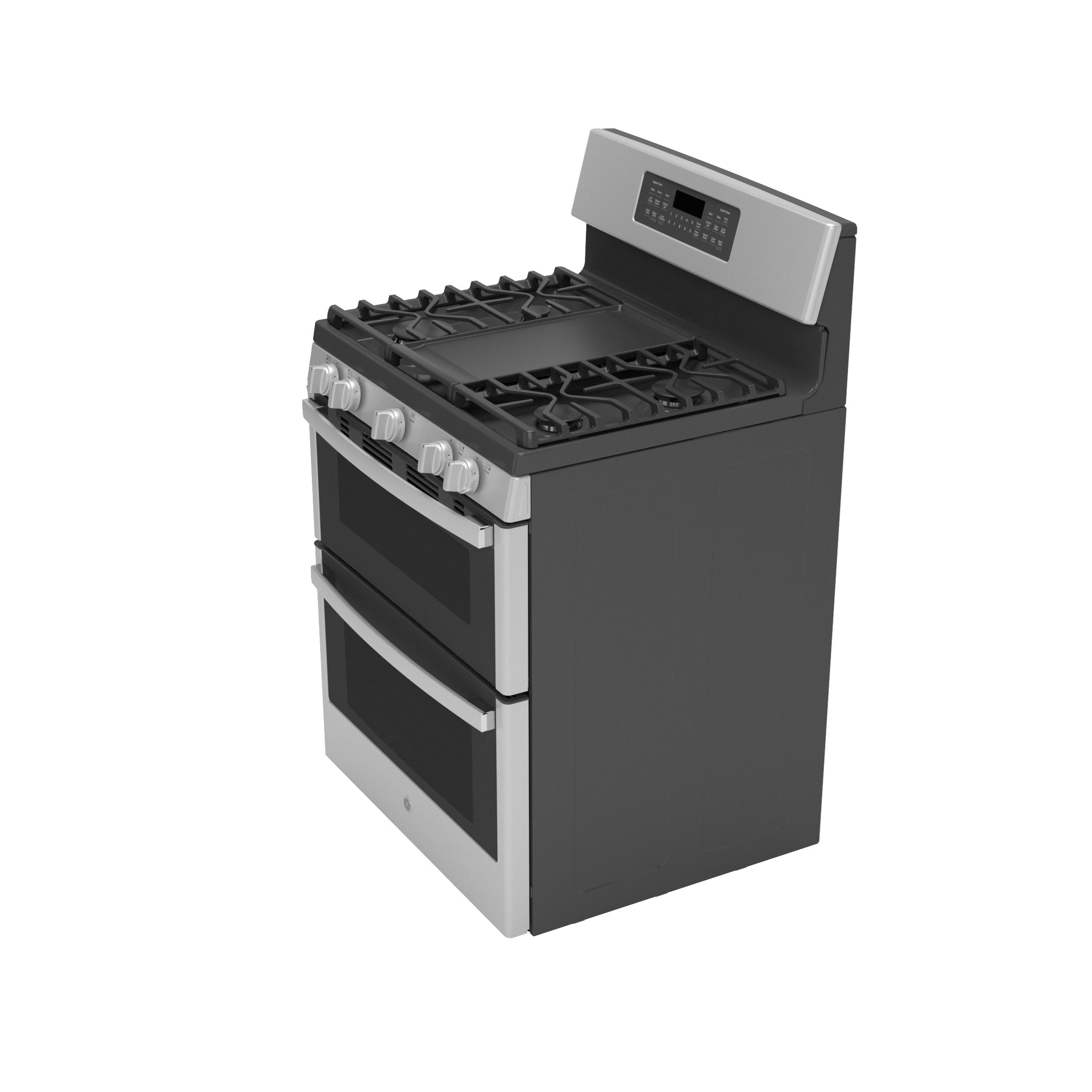 Model: JGBS86SPSS-D | GE GE® 30" Free-Standing Gas Double Oven Convection Range