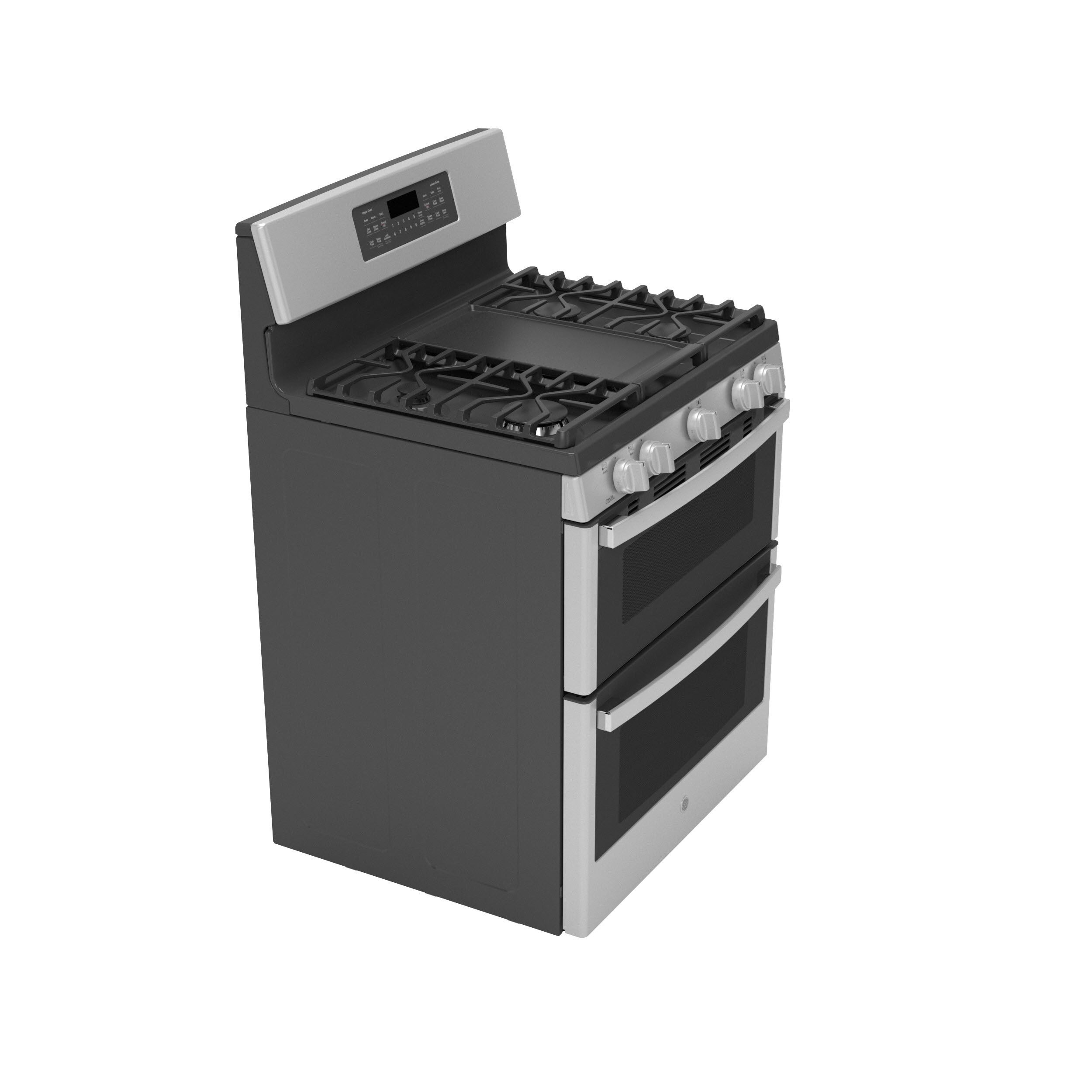 Model: JGBS86SPSS-D | GE GE® 30" Free-Standing Gas Double Oven Convection Range