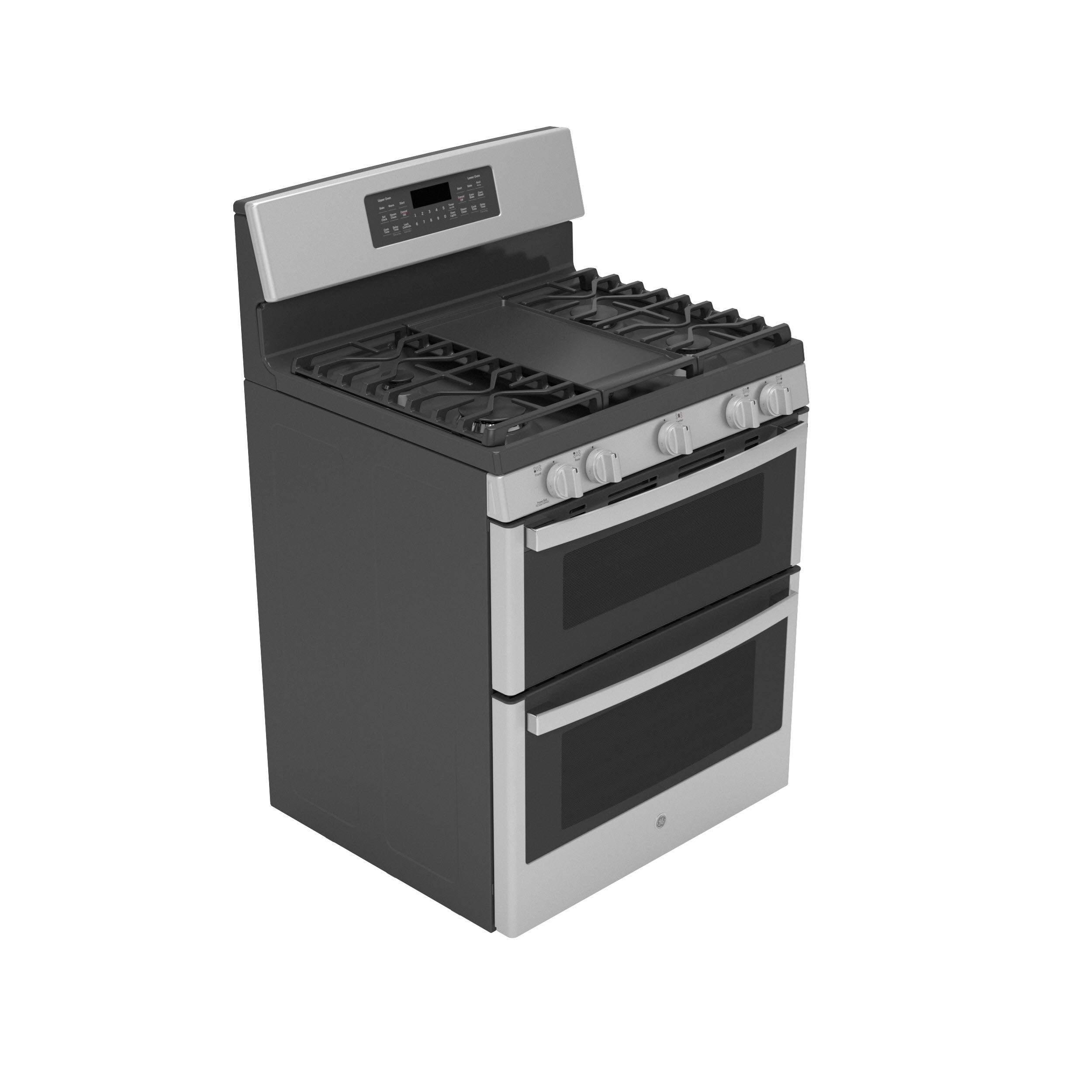 Model: JGBS86SPSS-D | GE GE® 30" Free-Standing Gas Double Oven Convection Range