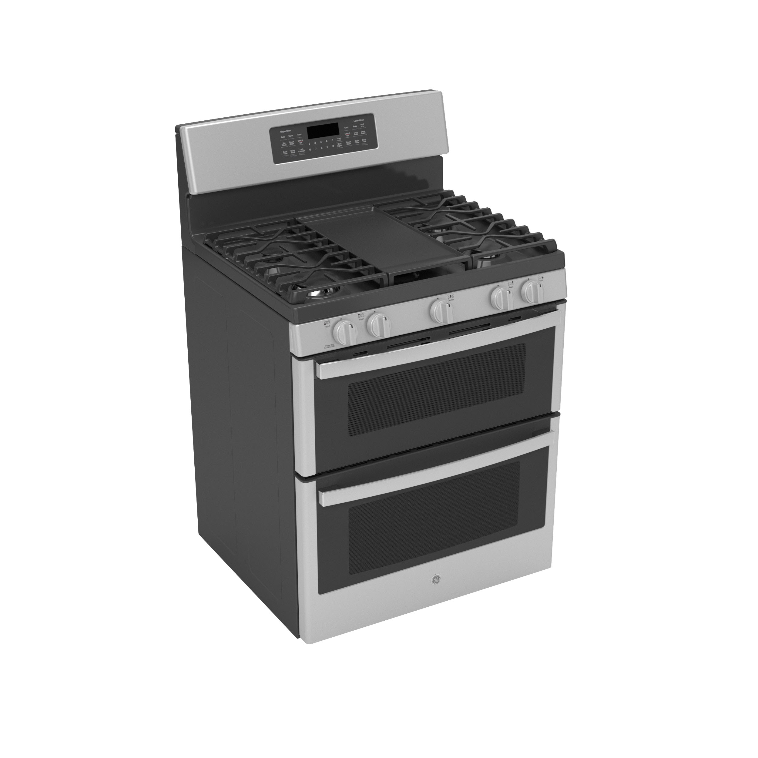 Model: JGBS86SPSS-D | GE GE® 30" Free-Standing Gas Double Oven Convection Range