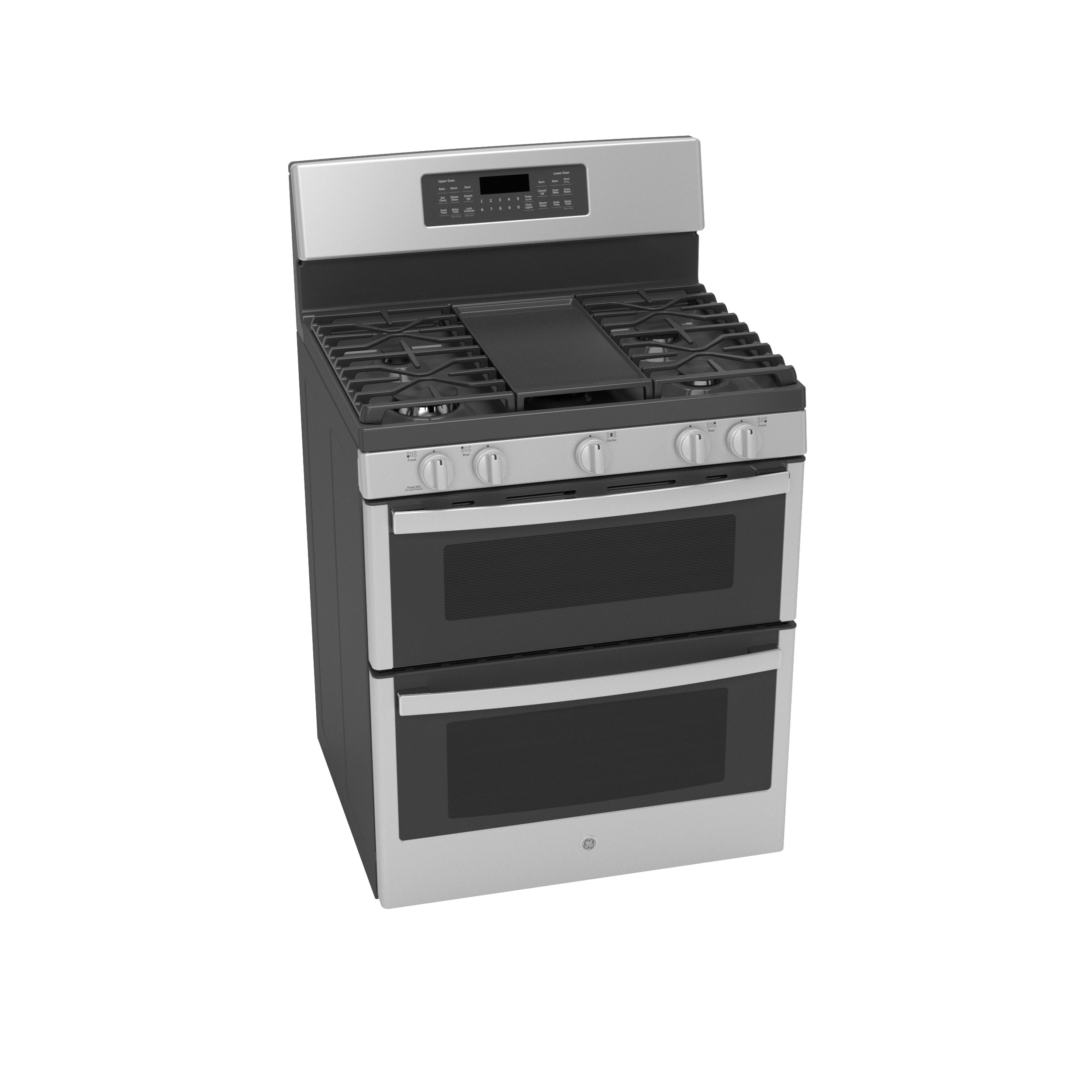 Model: JGBS86SPSS-D | GE GE® 30" Free-Standing Gas Double Oven Convection Range