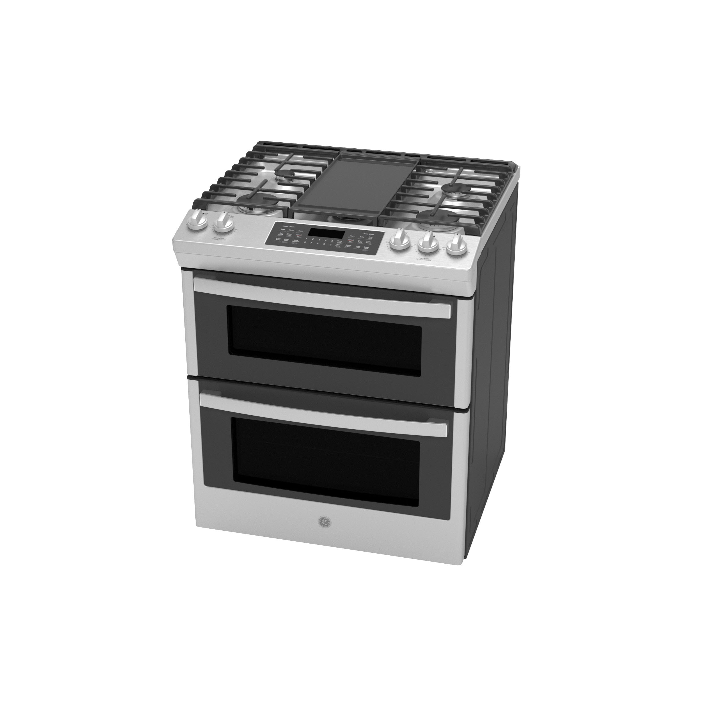 GE JGSS86SPSS GE® 30" SlideIn Front Control Gas Double Oven Range