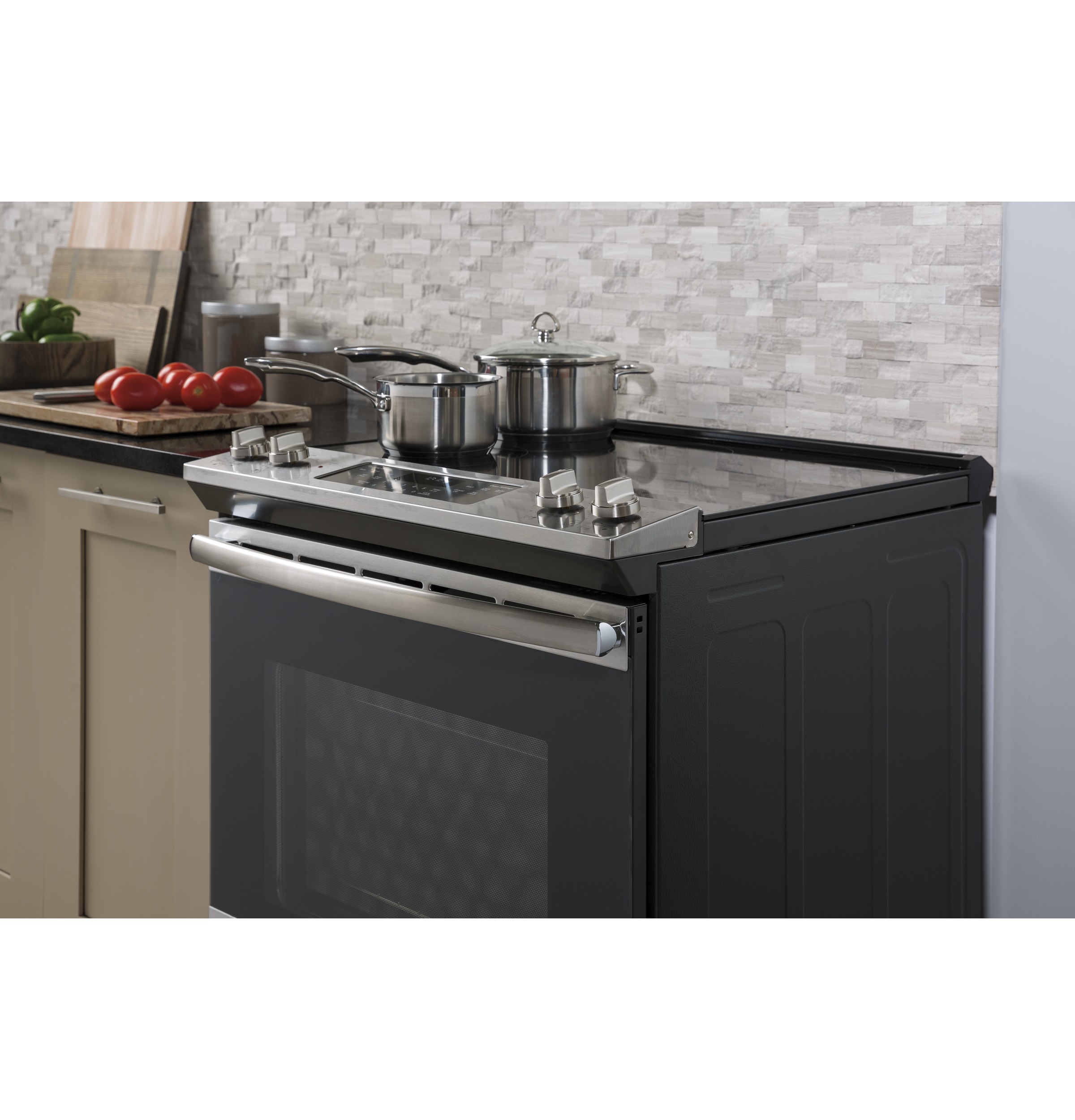 GE JS645SLSS GE® 30" SlideIn Electric Range Charlotte Appliance