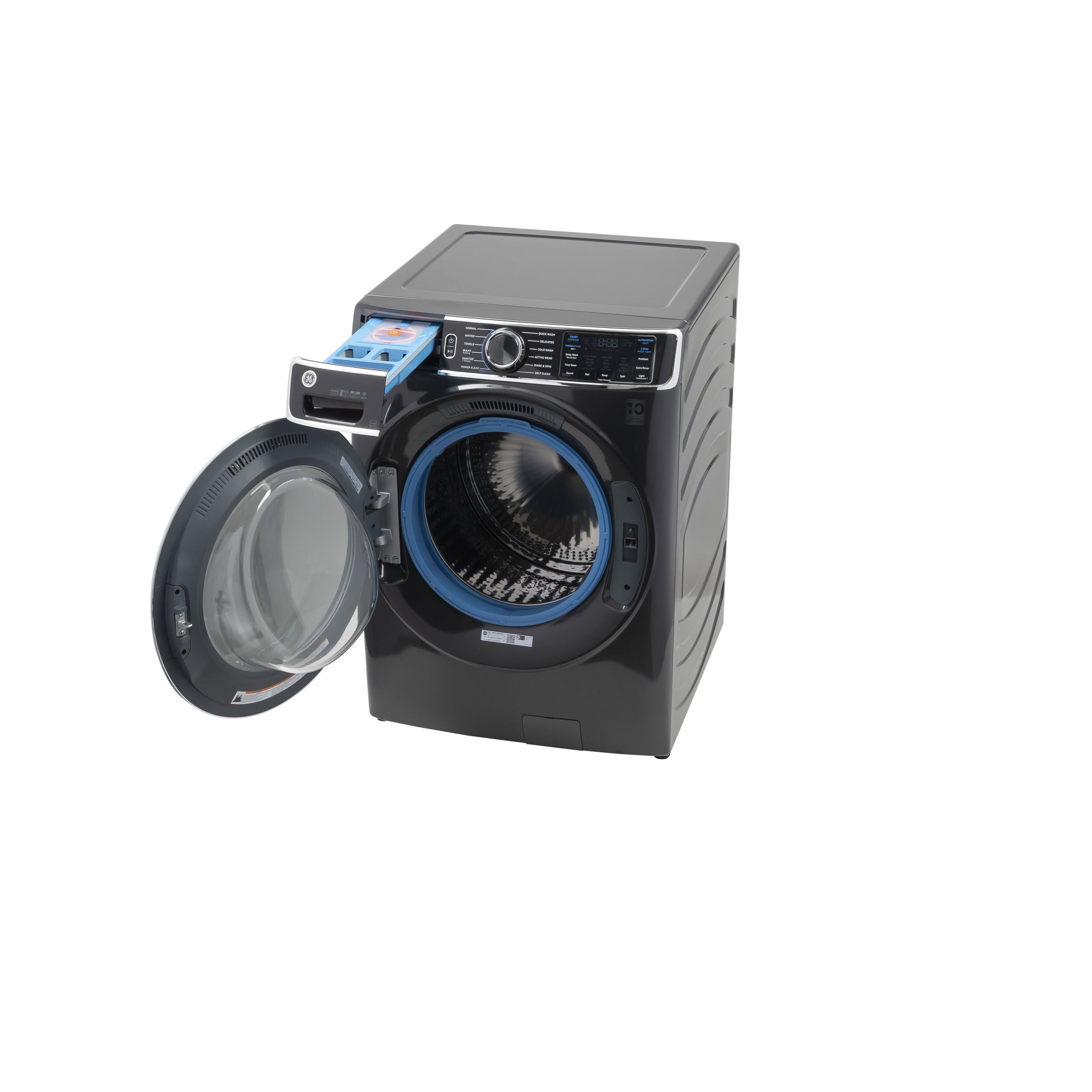 GE GFW850SPNDG GE® 5.0 cu. ft. Capacity Smart Front Load ENERGY