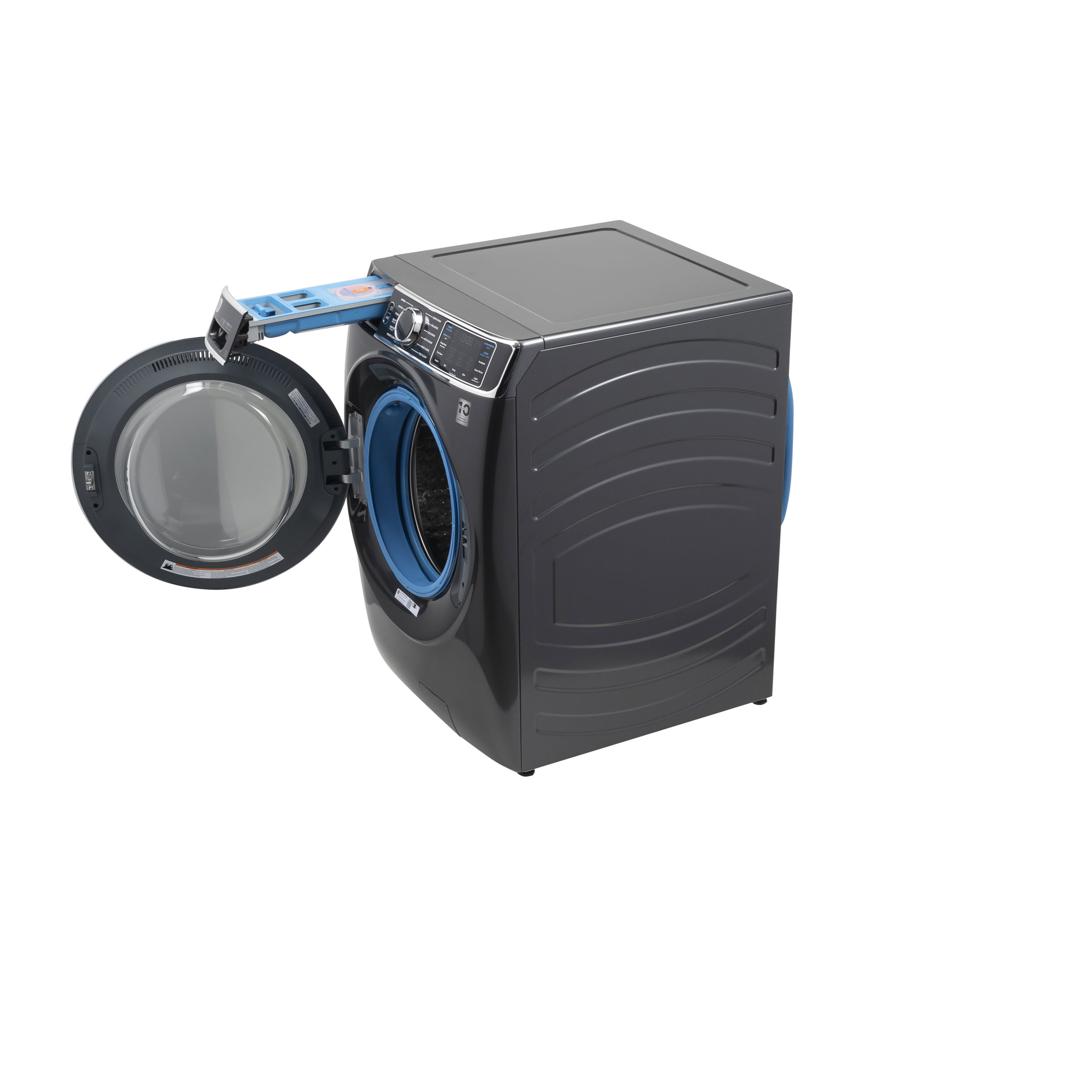 GE GFW850SPNDG GE® 5.0 cu. ft. Capacity Smart Front Load ENERGY