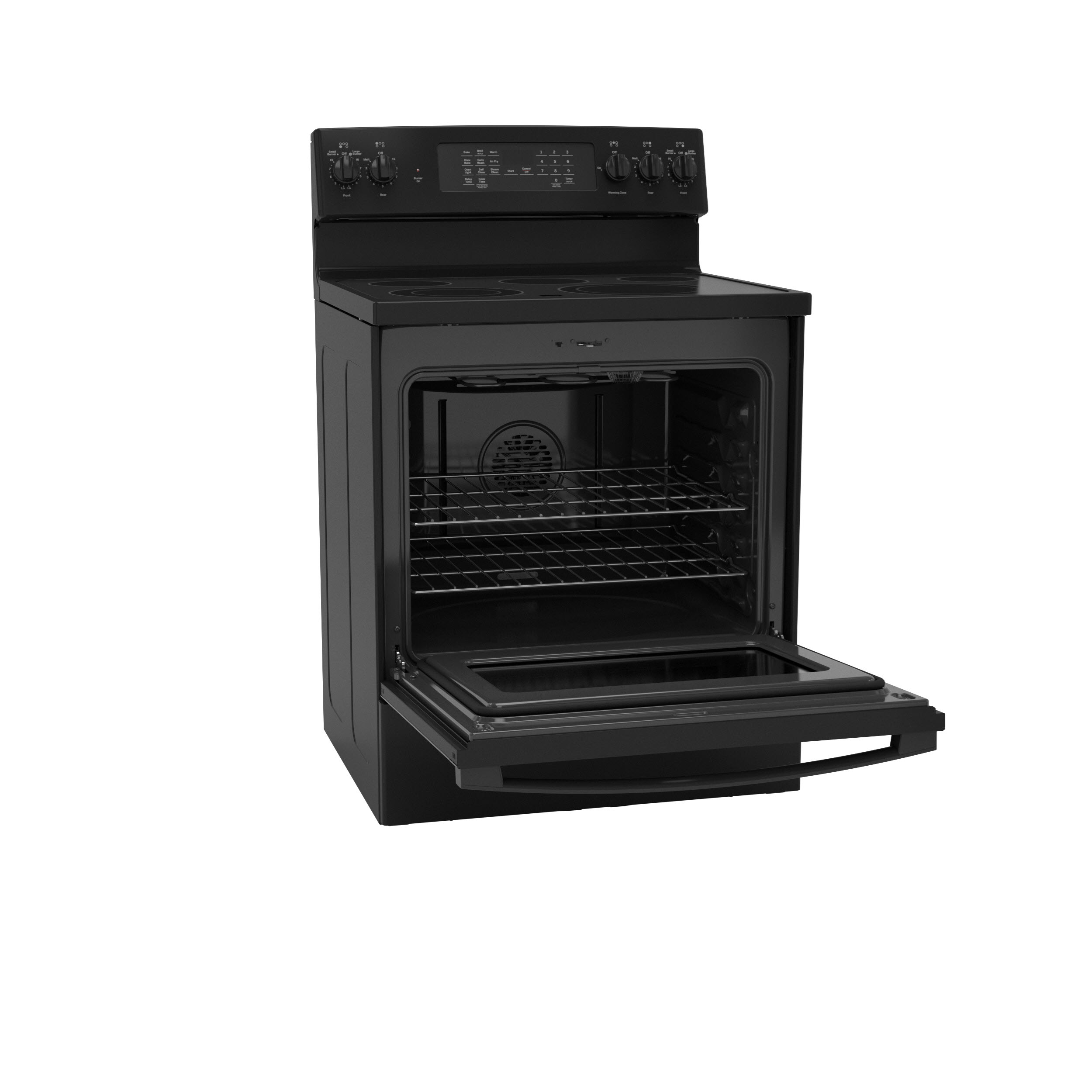 GE JB735DPBB GE® 30" FreeStanding Electric Convection Range with No Preheat Air Fry