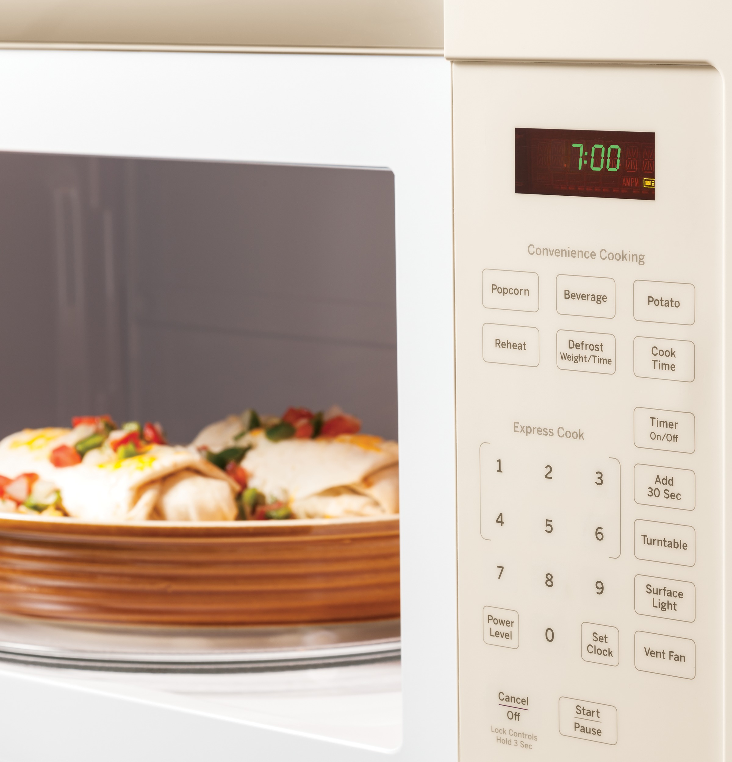 GE JVM3160DFCC GE® 1.6 Cu. Ft. OvertheRange Microwave Oven