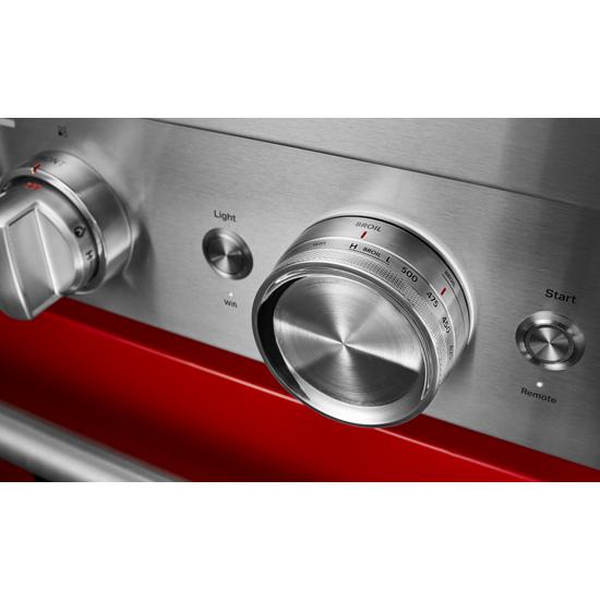 Model: KFDC500JPA | KitchenAid KitchenAid® 30'' Smart Commercial-Style Dual Fuel Range with 4 Burners