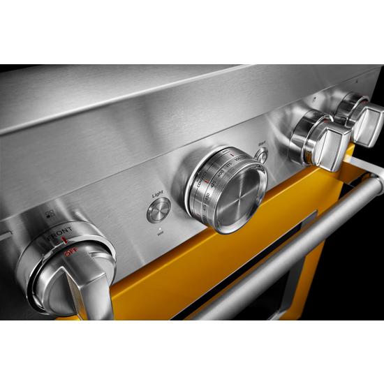 Model: KFDC500JYP | KitchenAid KitchenAid® 30'' Smart Commercial-Style Dual Fuel Range with 4 Burners