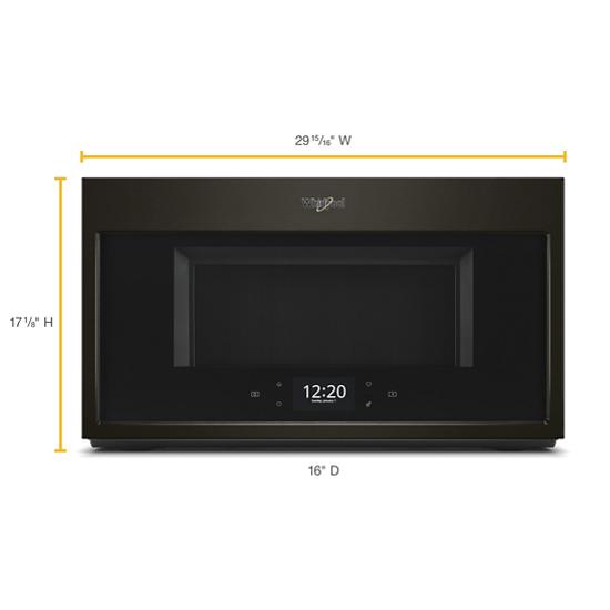 1.9 cu. ft. Smart Over-the-Range Microwave with Scan-to-Cook technology