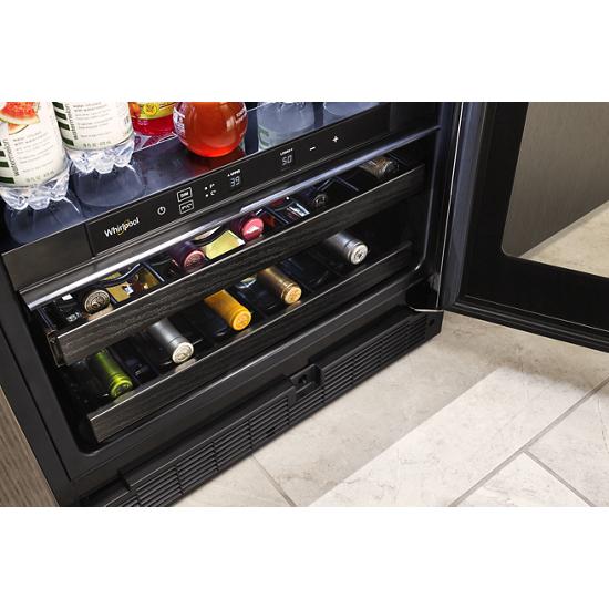 Whirlpool WUB50X24HV 24inch Wide Undercounter Beverage Center 5.